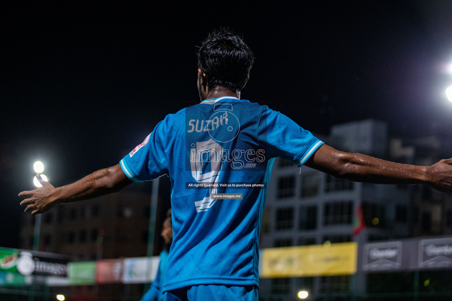 MACL vs Trade Club in Club Maldives Cup 2022 was held in Hulhumale', Maldives on Sunday, 9th October 2022. Photos: Hassan Simah / images.mv