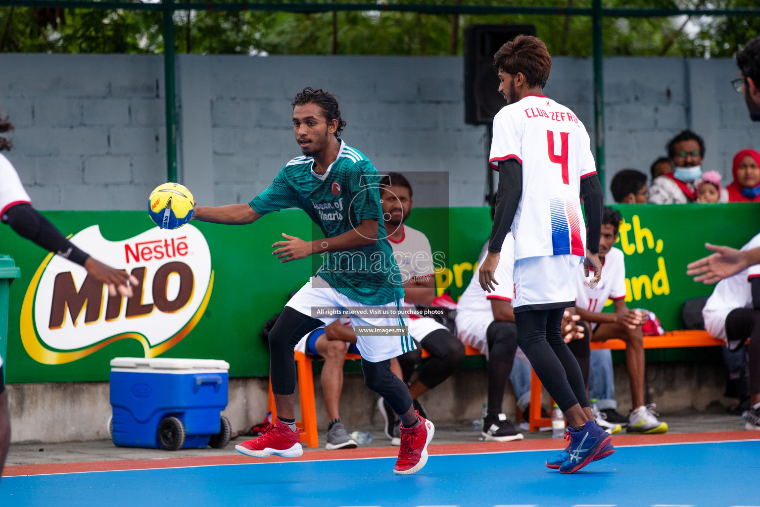 Milo 8th National Handball Tournament Day3, 17th December 2021, at Handball Ground, Male', Maldives. Photos by Shuu Abdul Sattar