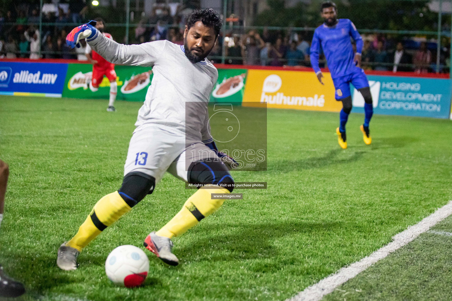 Customs RC vs Club Aasandha in Club Maldives Cup 2022 was held in Hulhumale', Maldives on Saturday, 15th October 2022. Photos: Hassan Simah/ images.mv