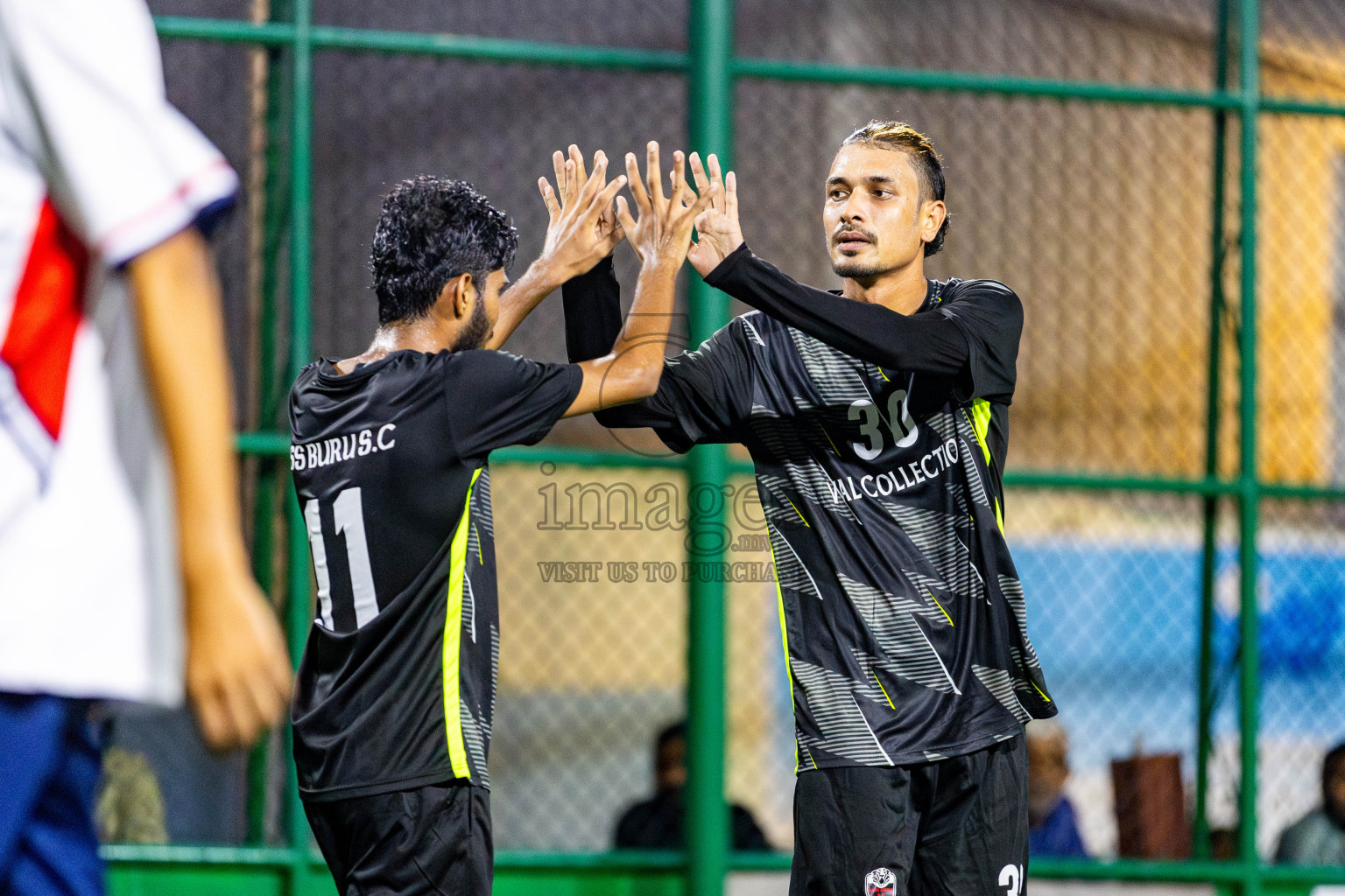 Biss Buru SC vs Club SDZ in Day 4 of BG Futsal Challenge 2024 was held on Friday, 15th March 2024, in Male', Maldives Photos: Nausham Waheed / images.mv