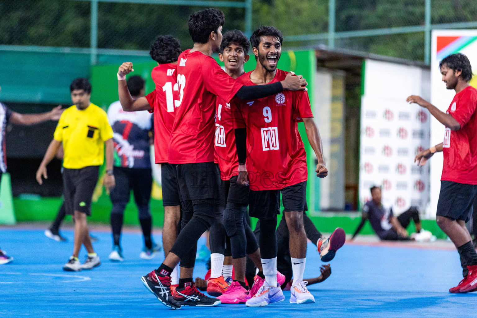 Day 8 of 10th National Handball Tournament 2023, held in Handball ground, Male', Maldives on Tuesday, 5th December 2023 Photos: Nausham Waheed/ Images.mv