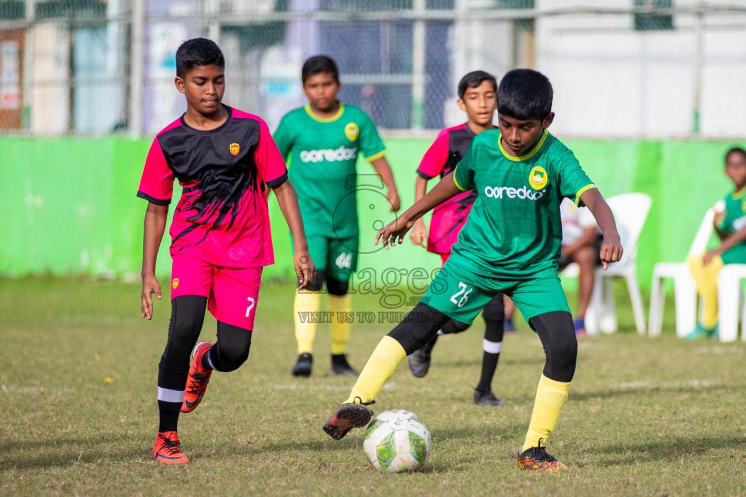 Day 3 of MILO Academy Championship 2024 - U12 was held at Henveiru Grounds in Male', Maldives on Saturday, 6th July 2024. Photos: Mohamed Mahfooz Moosa / images.mv