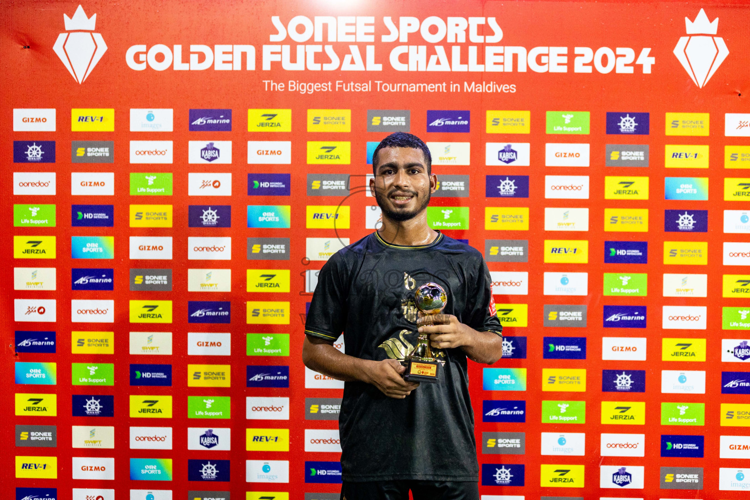 HA Maarandhoo vs HA Utheem in Day 17 of Golden Futsal Challenge 2024 was held on Wednesday, 31st January 2024, in Hulhumale', Maldives Photos: Hassan Simah / images.mv