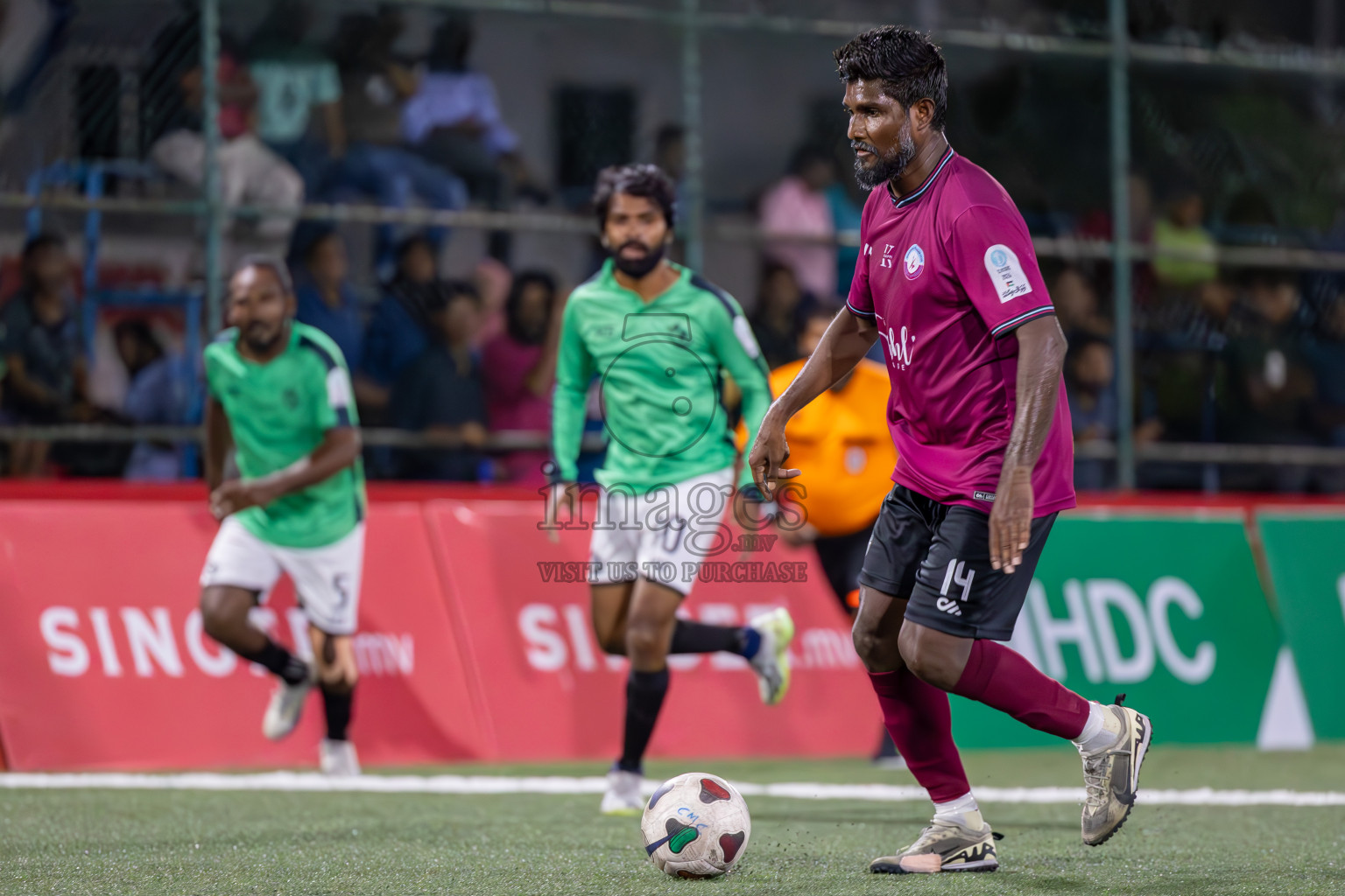 Kulhivaru Vuzaara vs HHRC in Club Maldives Classic 2024 held in Rehendi Futsal Ground, Hulhumale', Maldives on Sunday, 8th September 2024. 
Photos: Ismail Thoriq / images.mv