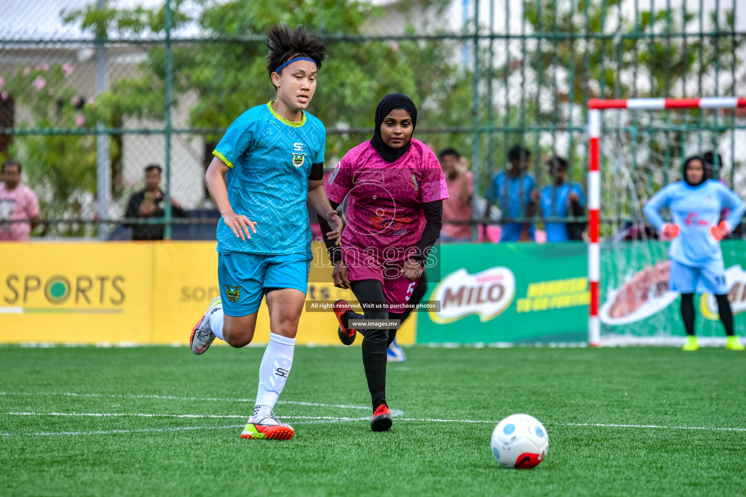 WAMCO vs Club MYS in Eighteen Thirty Women's Futsal Fiesta 2022 was held in Hulhumale', Maldives on Wednesday, 12th October 2022. Photos: Nausham Waheed / images.mv