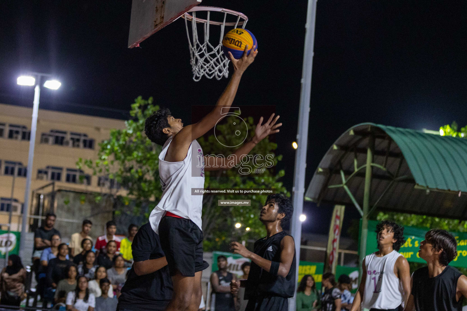 Day4 of Slamdunk by Sosal on 15th April 2023 held in Male'. Photos: Ismail Thoriq / images.mv