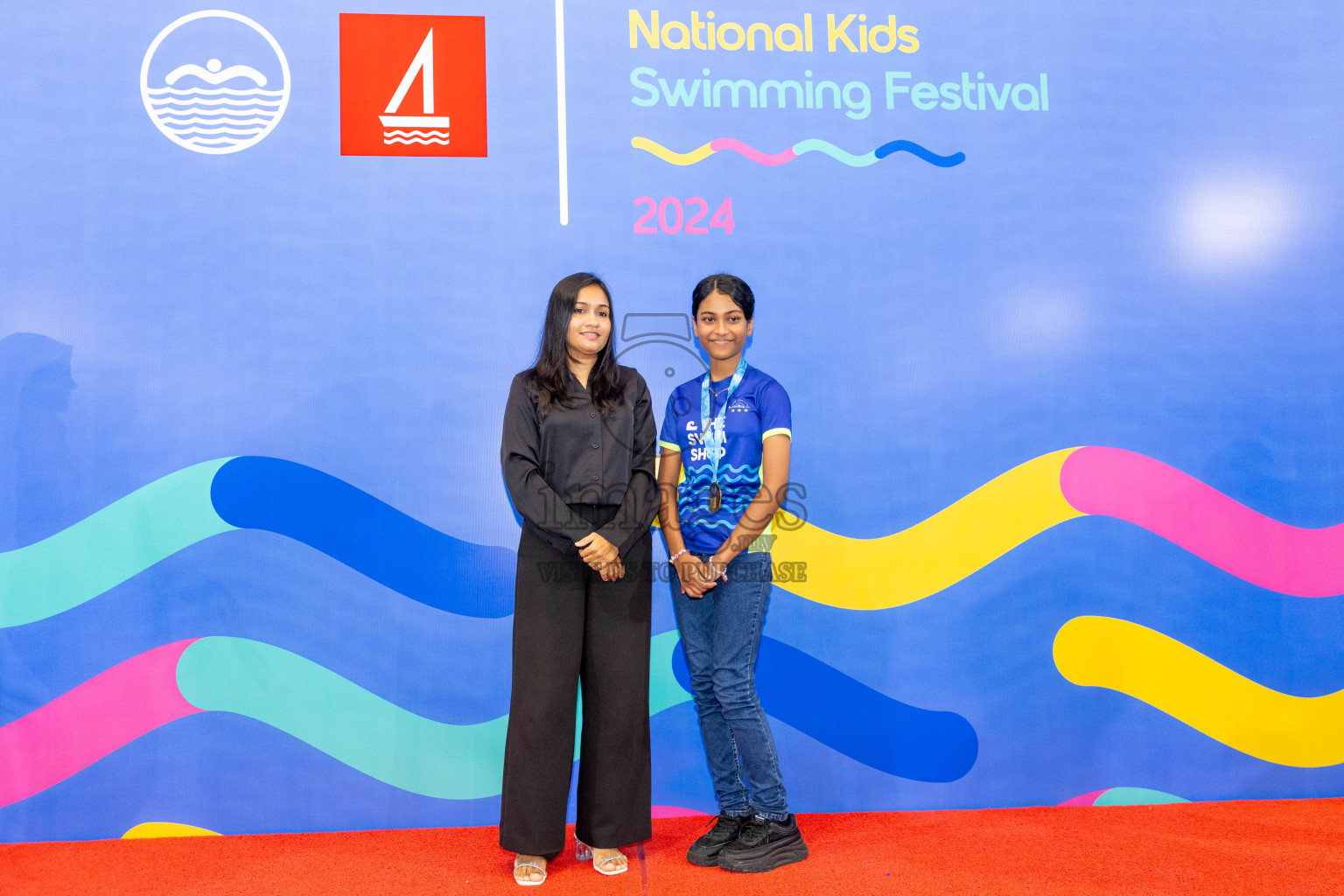 Closing of BML 5th National Swimming Kids Festival 2024 held in Hulhumale', Maldives on Saturday, 23rd November 2024.
Photos: Ismail Thoriq / images.mv