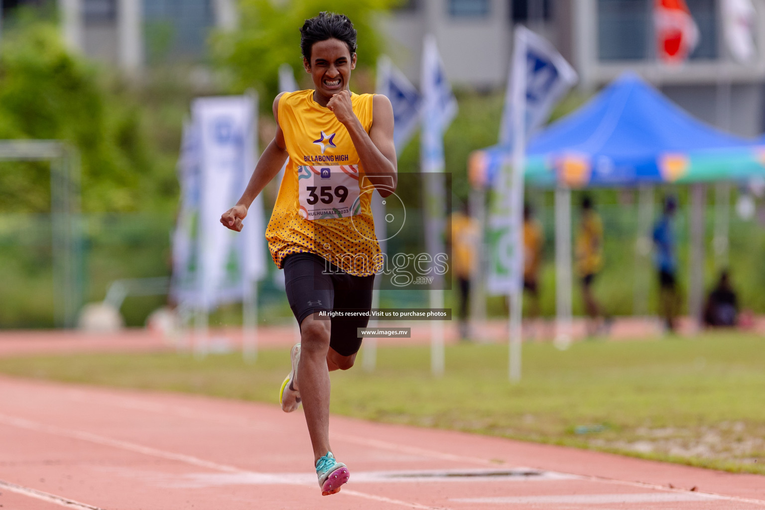 Day two of Inter School Athletics Championship 2023 was held at Hulhumale' Running Track at Hulhumale', Maldives on Sunday, 15th May 2023. Photos: Shuu/ Images.mv