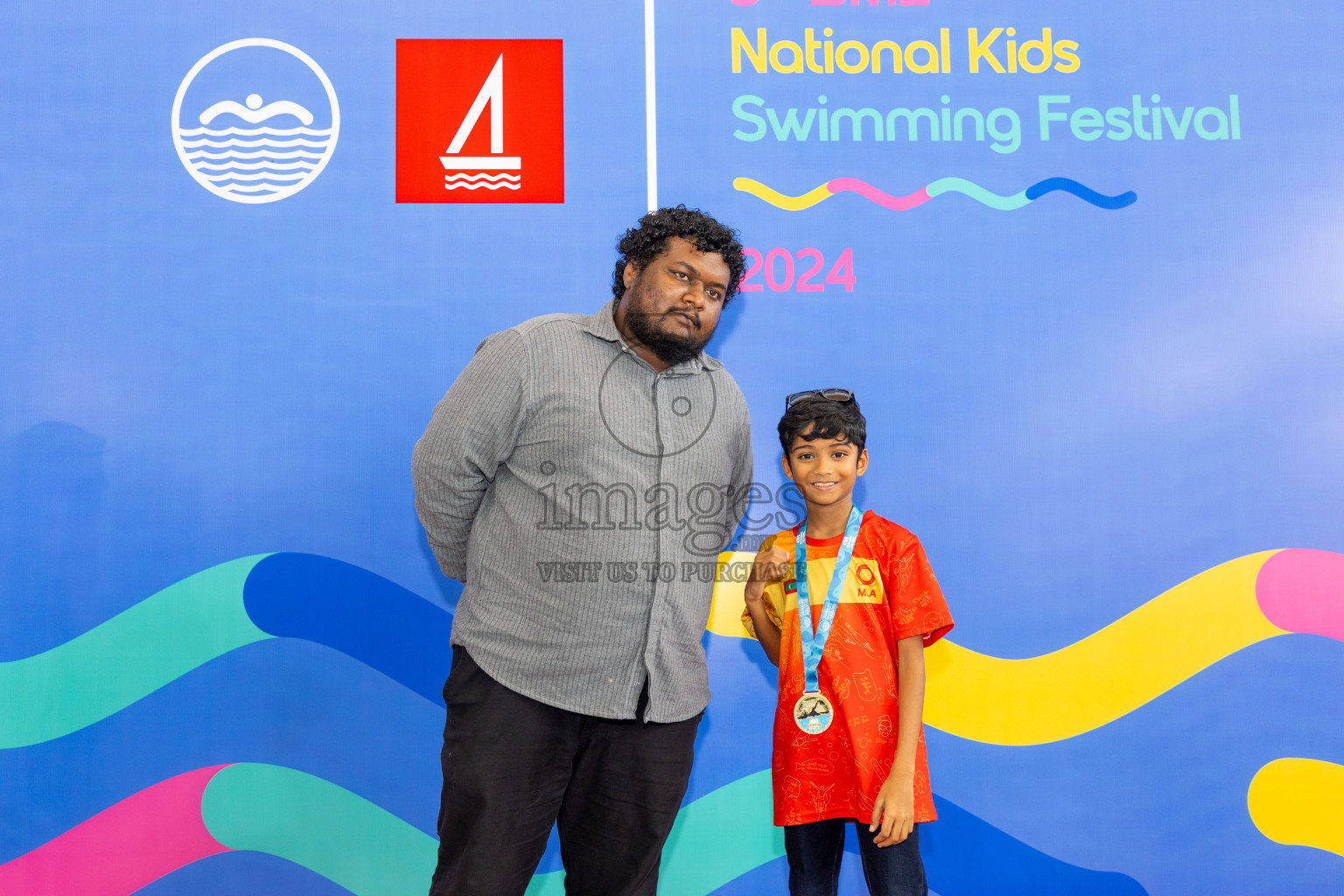 Closing of BML 5th National Swimming Kids Festival 2024 held in Hulhumale', Maldives on Saturday, 23rd November 2024.
Photos: Ismail Thoriq / images.mv