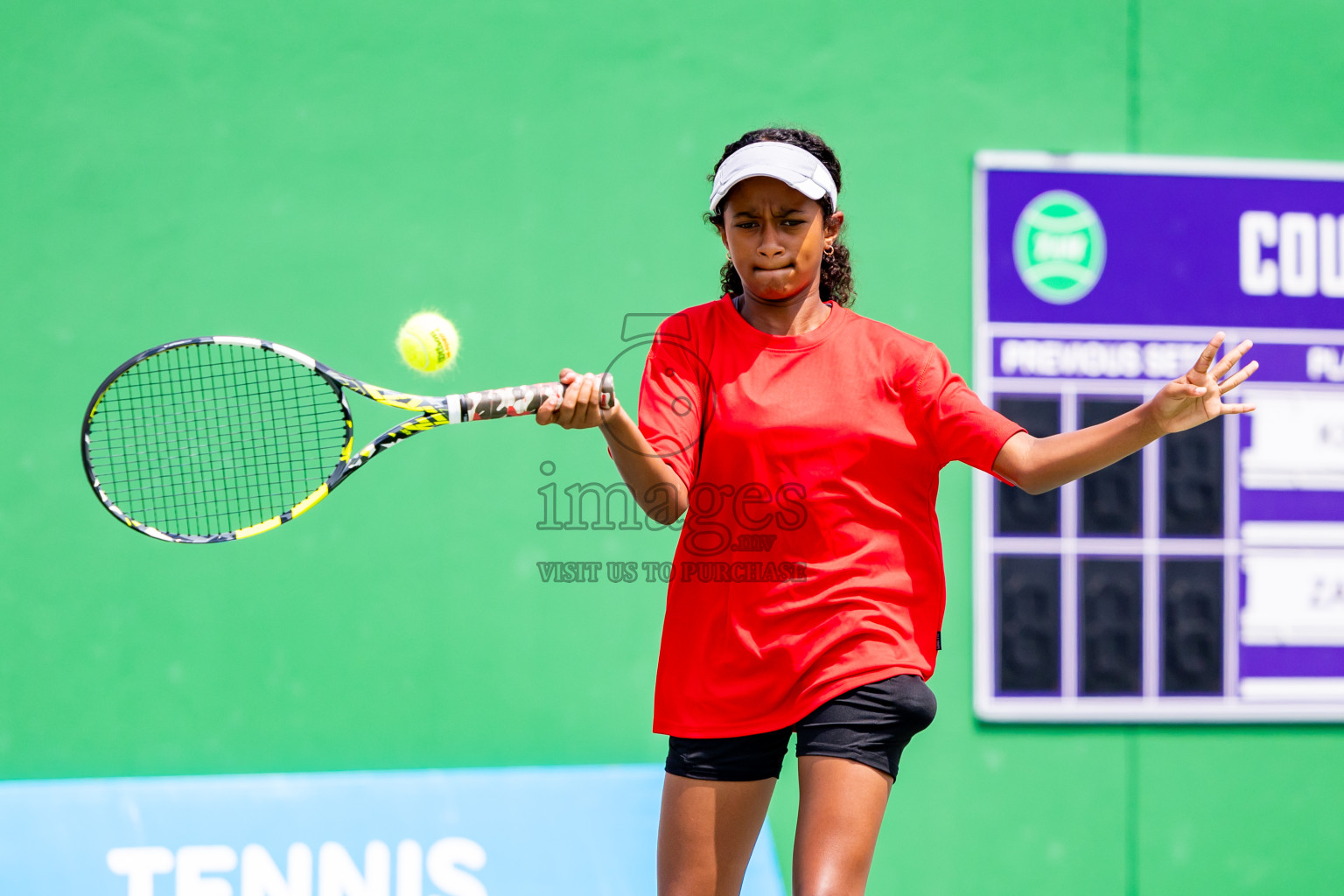 Day 4 of ATF Maldives Junior Open Tennis was held in Male' Tennis Court, Male', Maldives on Thursday, 12th December 2024. Photos: Nausham Waheed/ images.mv