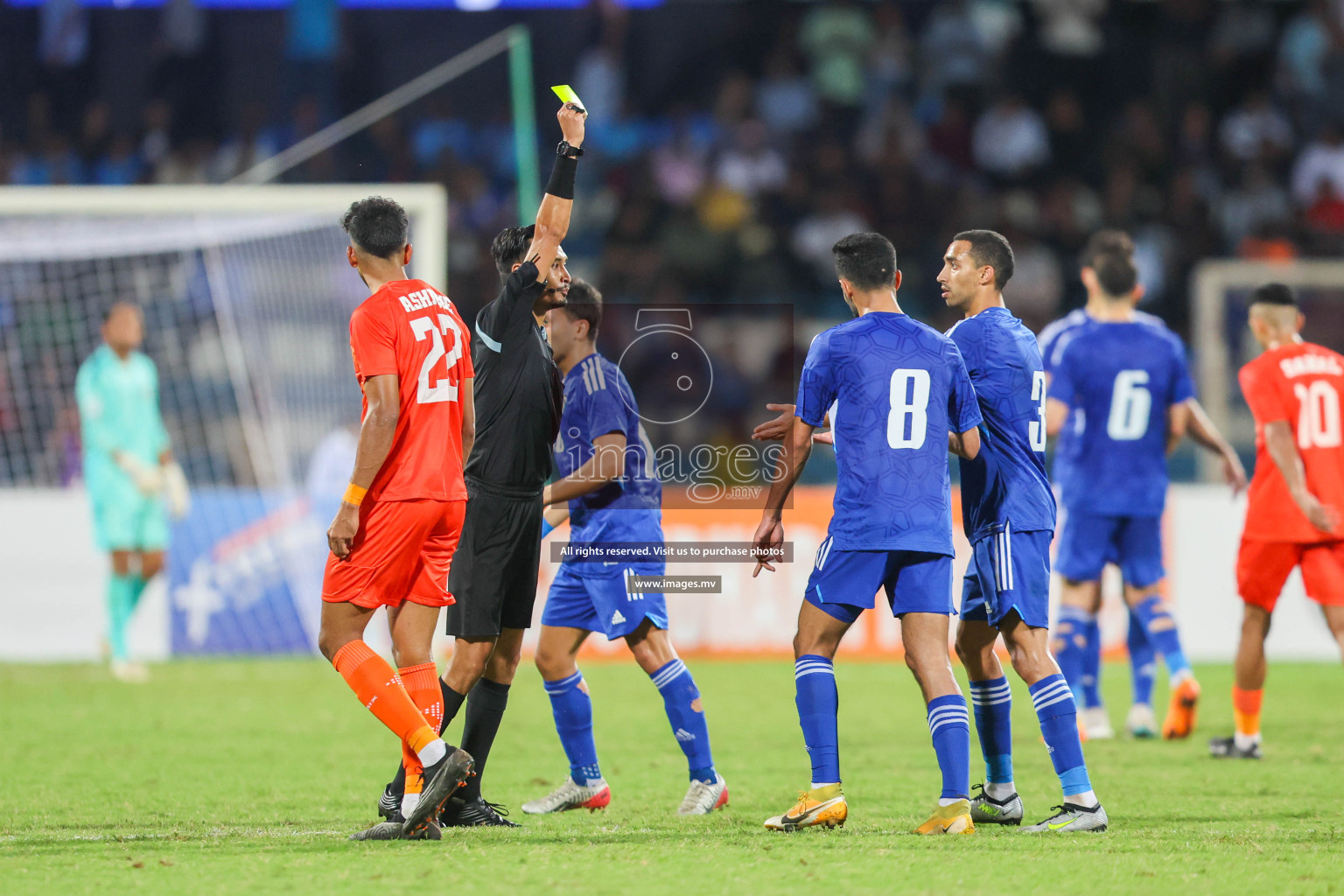 Kuwait vs India in the Final of SAFF Championship 2023 held in Sree Kanteerava Stadium, Bengaluru, India, on Tuesday, 4th July 2023. Photos: Nausham Waheed / images.mv