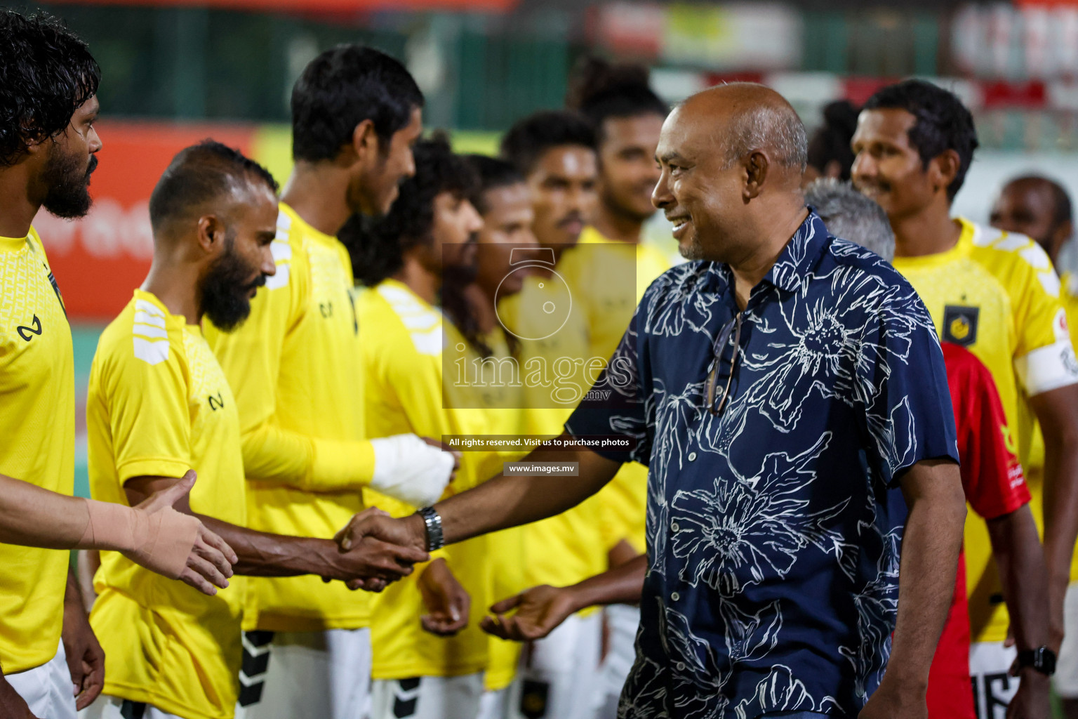 RRC vs Customs RC in Club Maldives Cup 2023 held in Hulhumale, Maldives, on Tuesday, 18th July 2023 Photos: Hassan Simah / images.mv