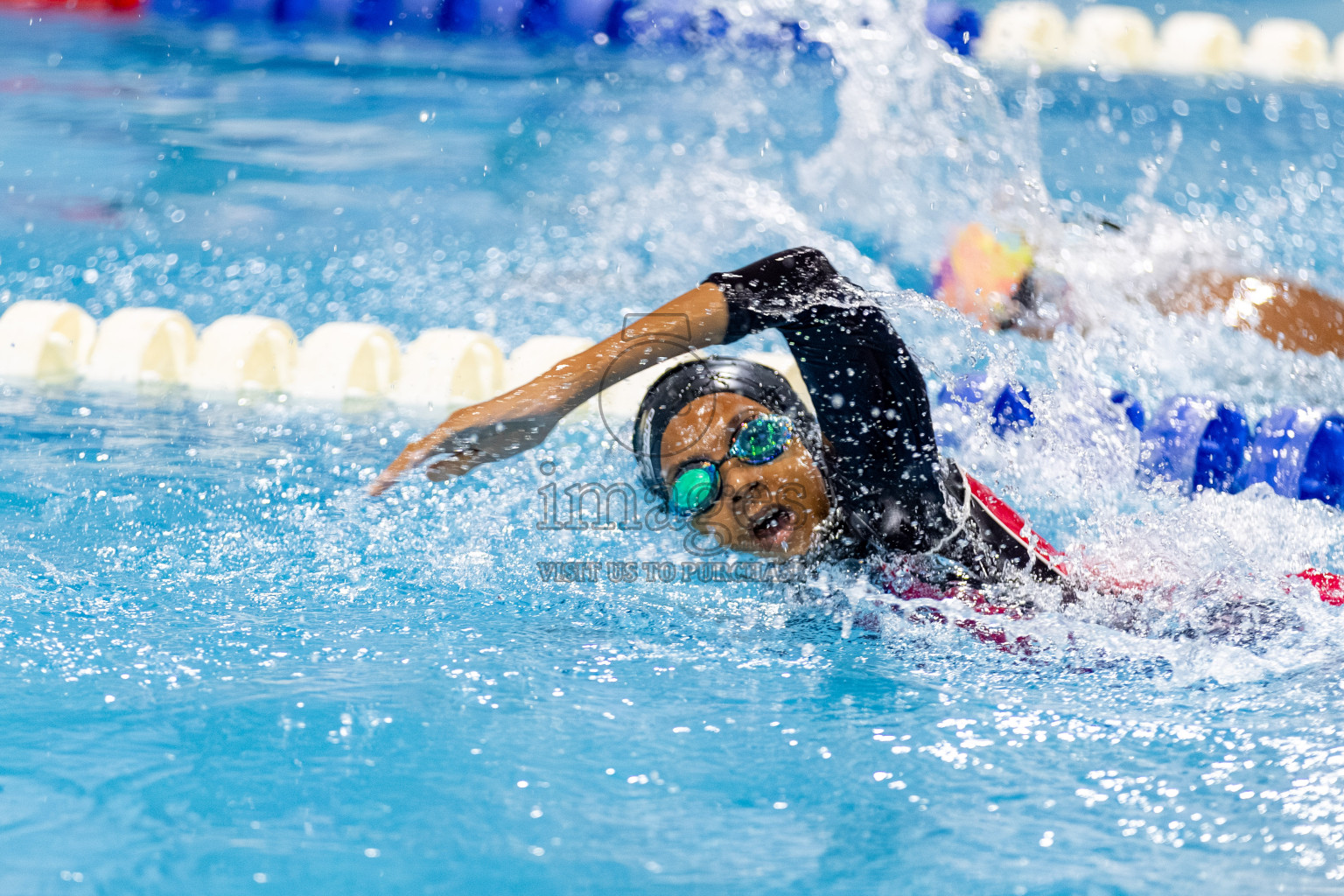 Day 4 of BML 6th National Kids Swimming Kids Festival 2025 held in Hulhumale', Maldives on Thursday, 6th November 2024. Photos: Hassan Simah / images.mv