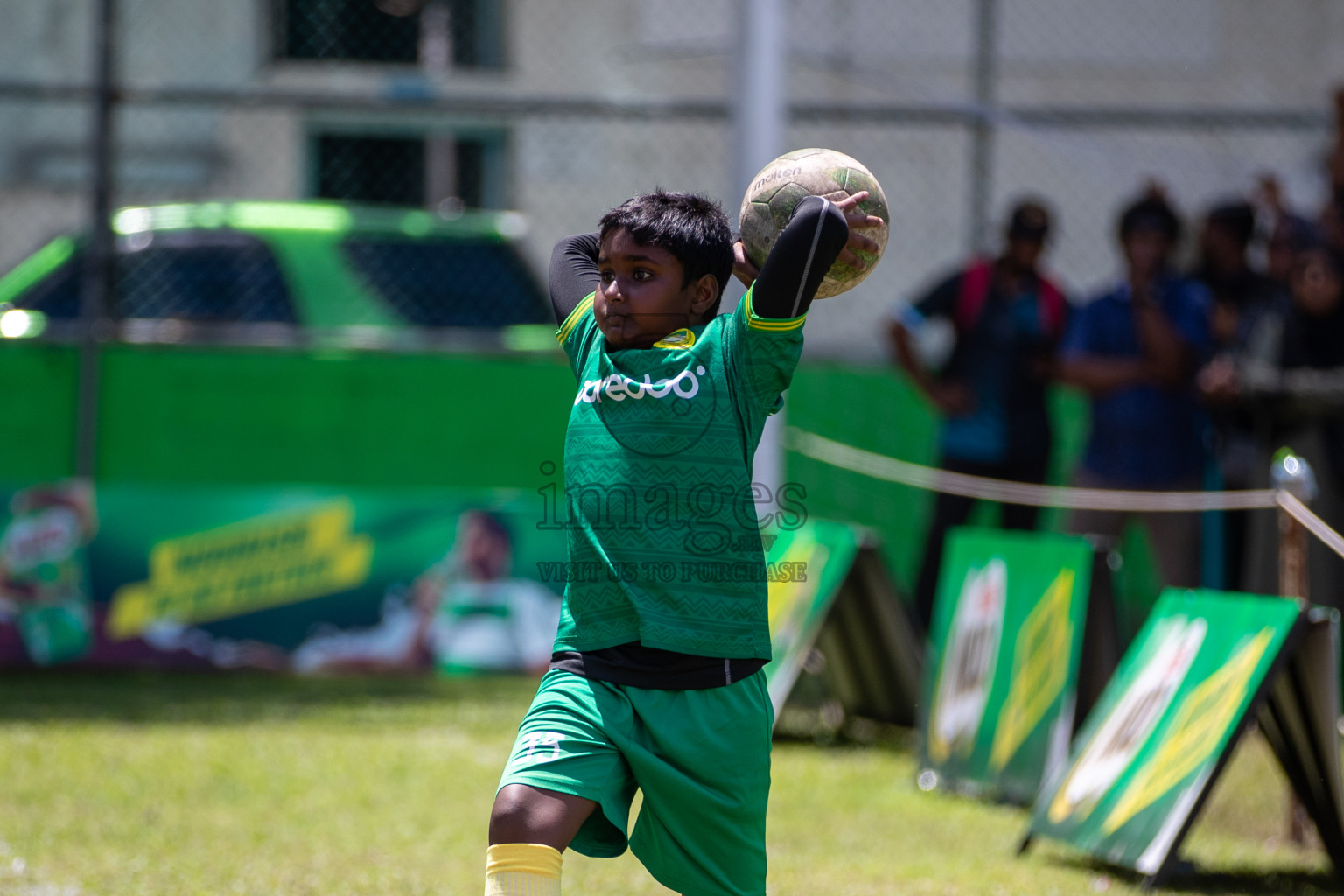 Day 3 of MILO Academy Championship 2024 - U12 was held at Henveiru Grounds in Male', Maldives on Saturday, 6th July 2024. Photos: Mohamed Mahfooz Moosa / images.mv