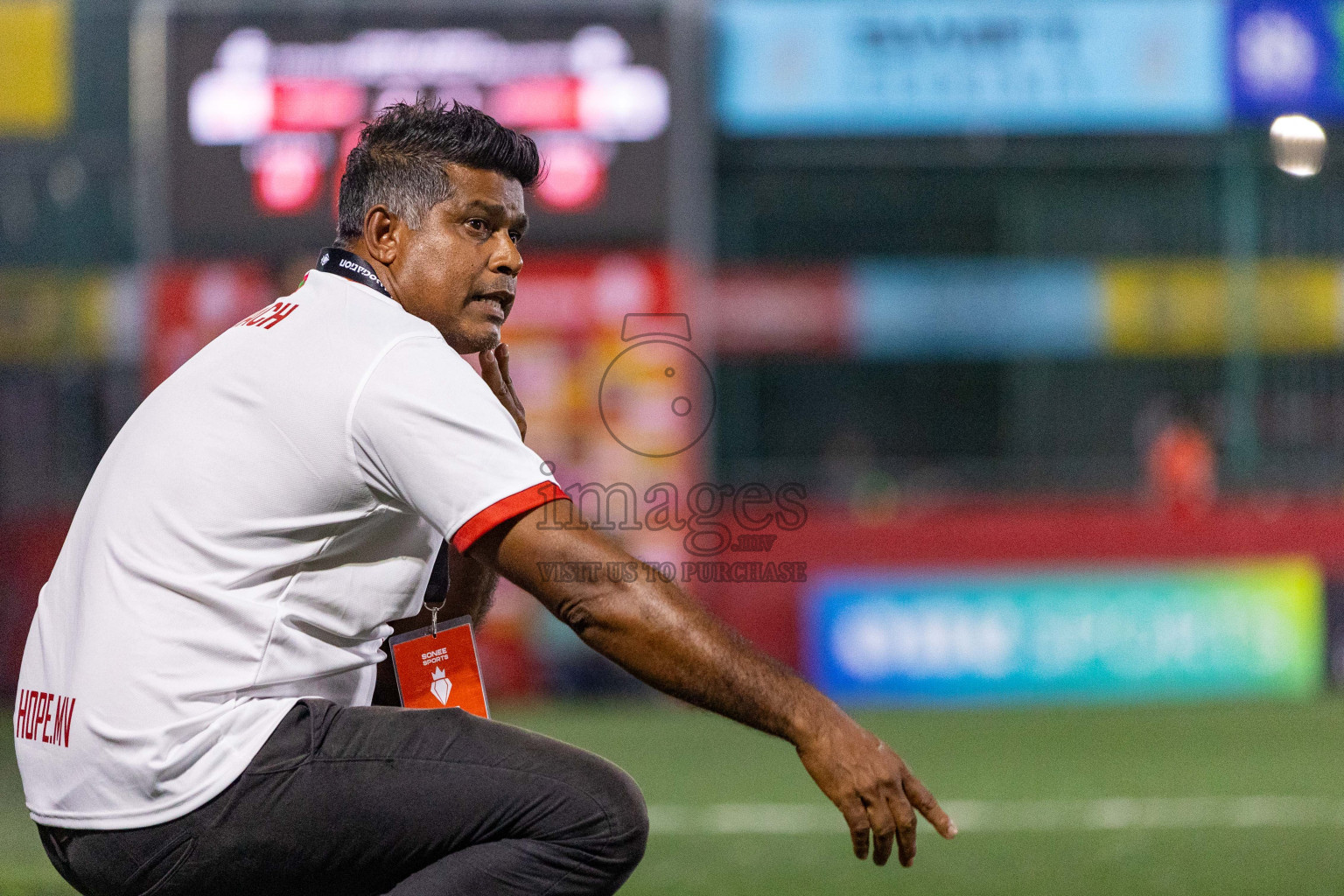 L Maavah vs L Kalaidhoo in Day 3 of Golden Futsal Challenge 2024 was held on Wednesday, 17th January 2024, in Hulhumale', Maldives
Photos: Ismail Thoriq / images.mv