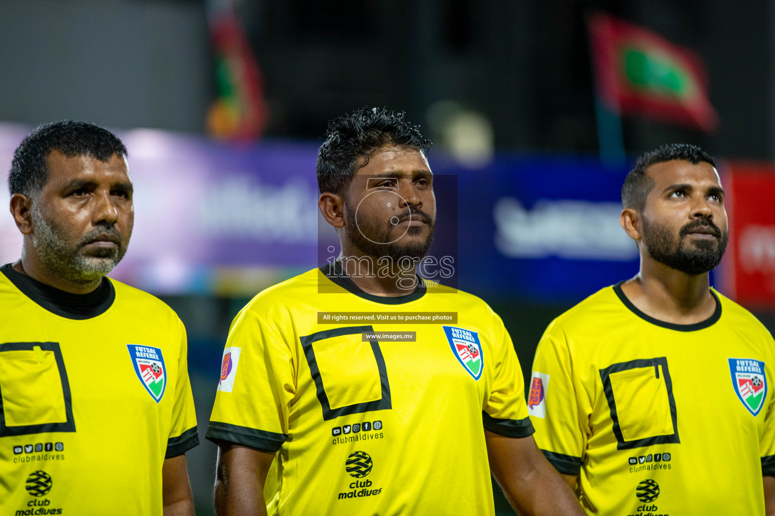 Prison Club vs MACL in the Quarter Finals of Club Maldives 2021 held at Hulhumale;, on 12th December 2021 Photos: Ismail Thoriq / images.mv