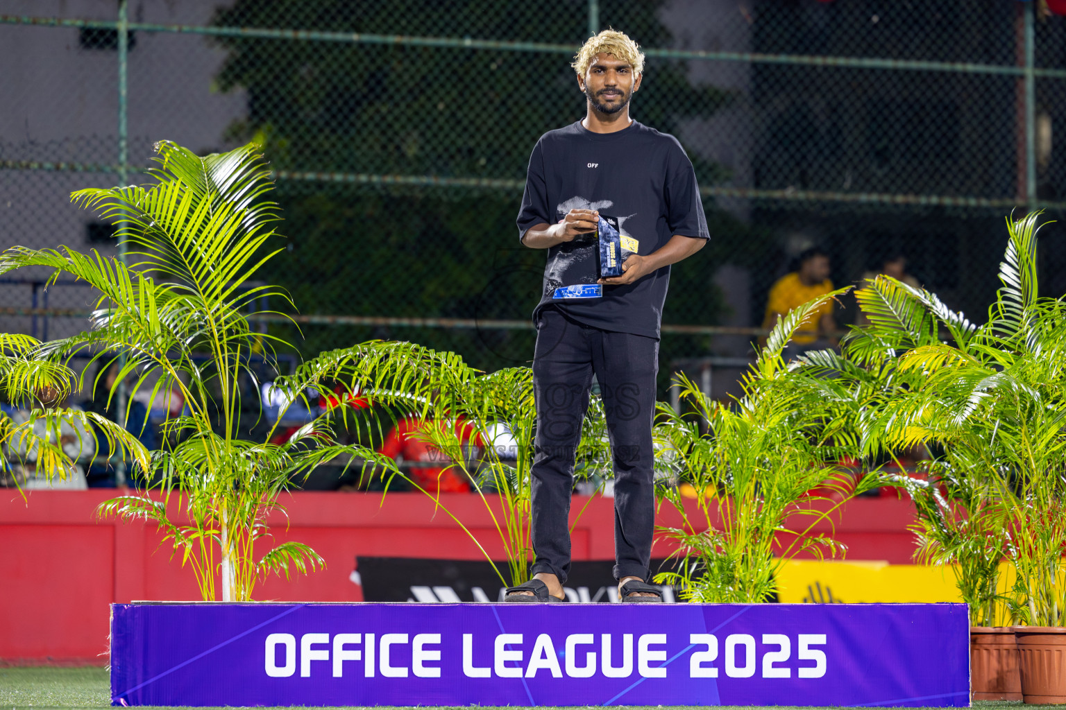 Police Club vs STELCO RC in the Final of Office League 2025 was held on Friday, 9th May 2025 in Hulhumale', Maldives. Photos: Ismail Thoriq / images.mv