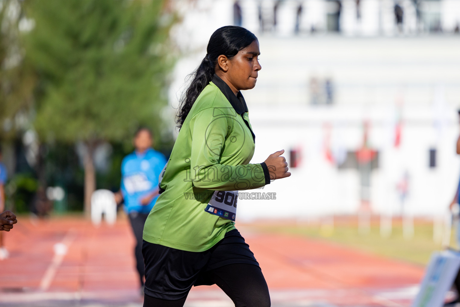 Day 1 of MWSC Interschool Athletics Championships 2024 held in Hulhumale Running Track, Hulhumale, Maldives on Saturday, 9th November 2024. 
Photos by: Ismail Thoriq, Hassan Simah / Images.mv