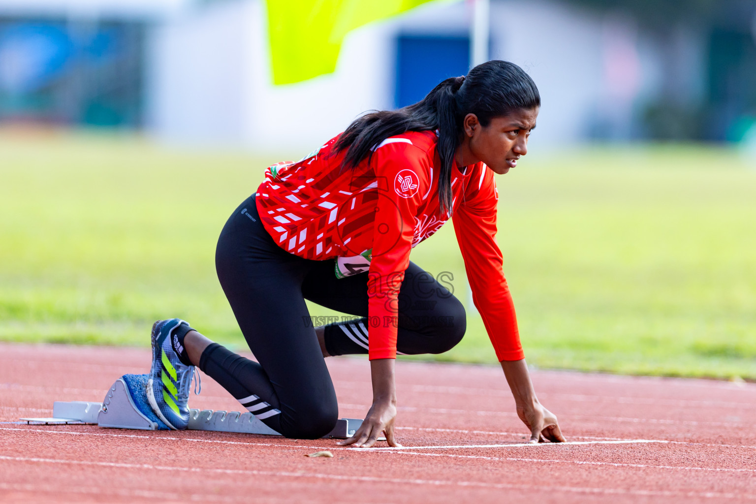 Day 2 of MILO Athletics Association Championship was held on Wednesday, 6th May 2024 in Male', Maldives. Photos: Nausham Waheed