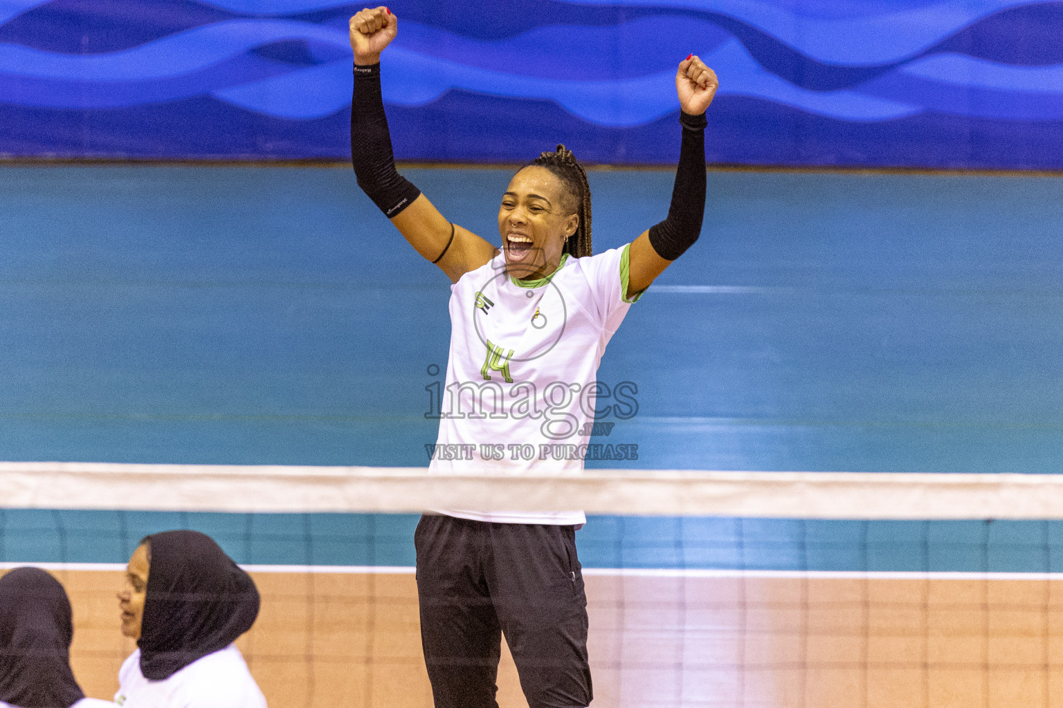 Final of Women's Division of Volleyball Association Cup 2023 held in Male', Maldives on Monday, 25th December 2023 at Social Center Indoor Hall Photos By: Nausham Waheed /images.mv