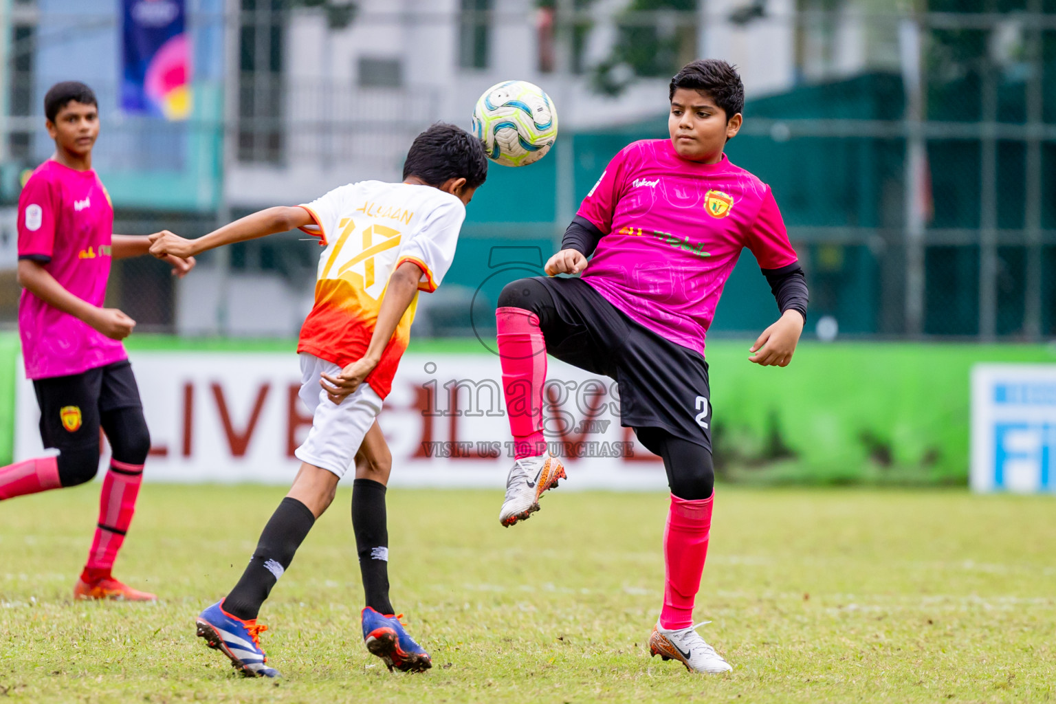 Club Eagles vs United Victory (U12) in Day 11 of Dhivehi Youth League 2024 held at Henveiru Stadium on Tuesday, 17th December 2024. Photos: Nausham Waheed / Images.mv