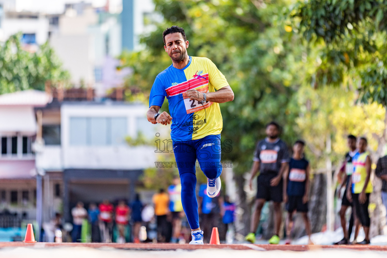 Day 1 of National Athletics Championship 2025 was held at Ekuveni Running Ground in Male', Maldives on Thursday, 14th August 2025. Photos: Areef Adam / images.mv