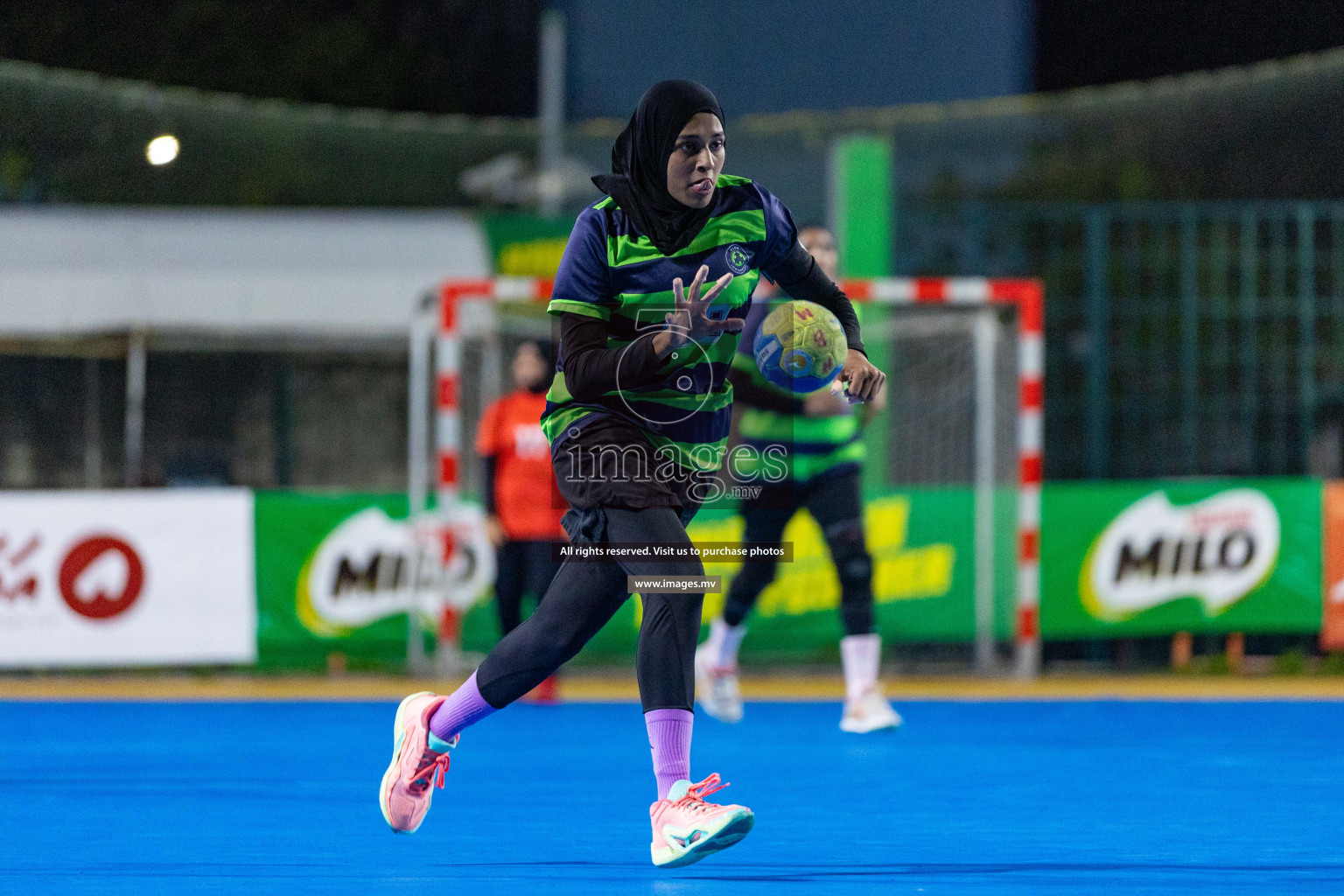 1st Division Final of 7th Inter-Office/Company Handball Tournament 2023, held in Handball ground, Male', Maldives on Monday, 24th October 2023 Photos: Nausham Waheed/ Images.mv