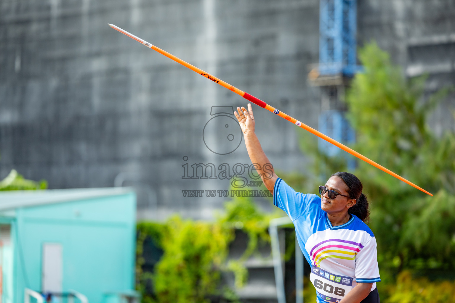 Day 2 of MWSC Interschool Athletics Championships 2024 held in Hulhumale Running Track, Hulhumale, Maldives on Sunday, 10th November 2024. 
Photos by: Hassan Simah / Images.mv