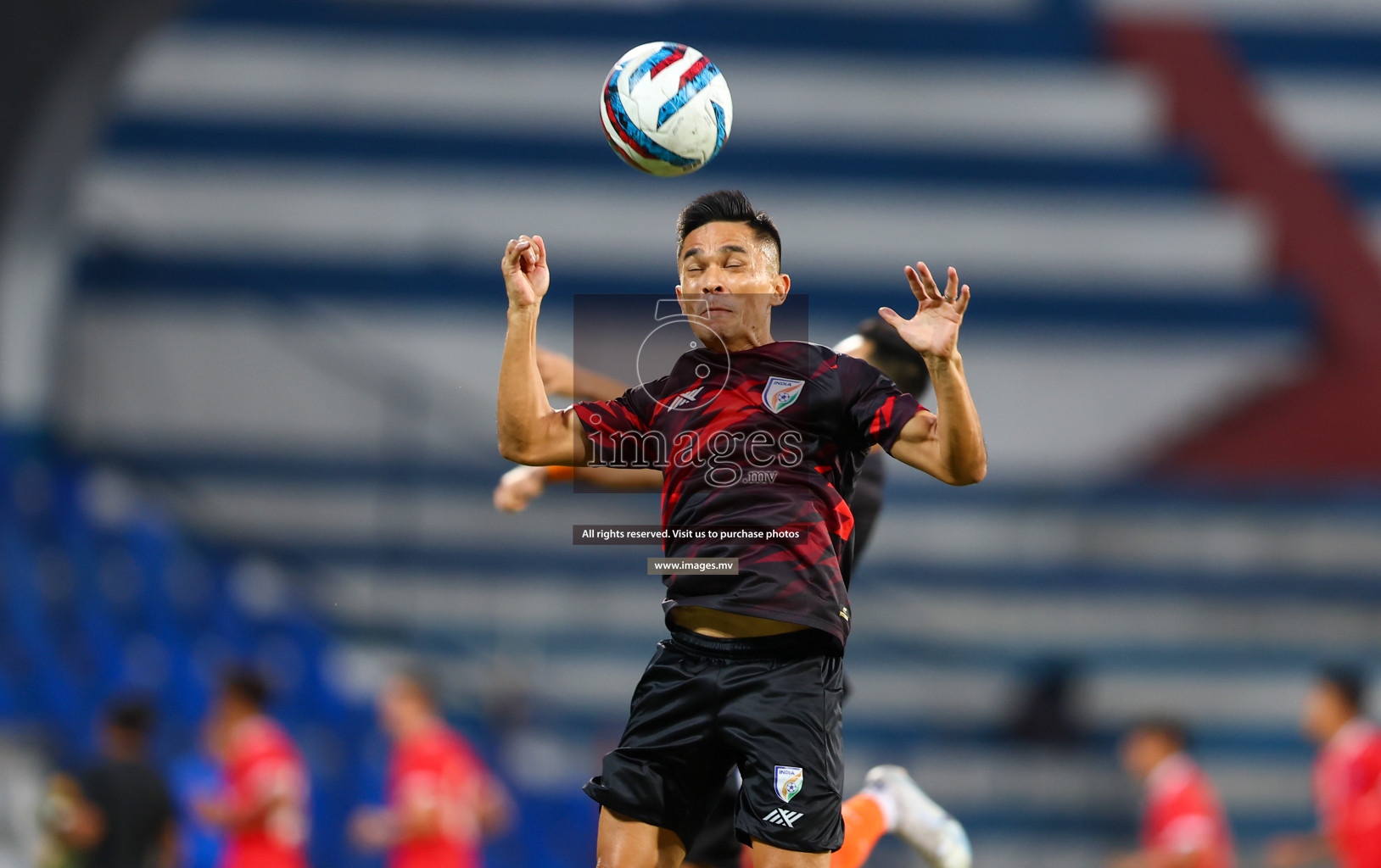 Nepal vs India in SAFF Championship 2023 held in Sree Kanteerava Stadium, Bengaluru, India, on Saturday, 24th June 2023. Photos: Hassan Simah / images.mv