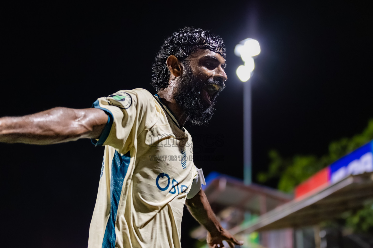 Team Naivaadhoo vs Mylo City Sports Club in Kings Cup of Club Maldives Cup 2025 held in Rehendi Futsal Ground, Hulhumale', Maldives on Monday, 1st September 2025. Photos: Areef, Yasna / images.mv