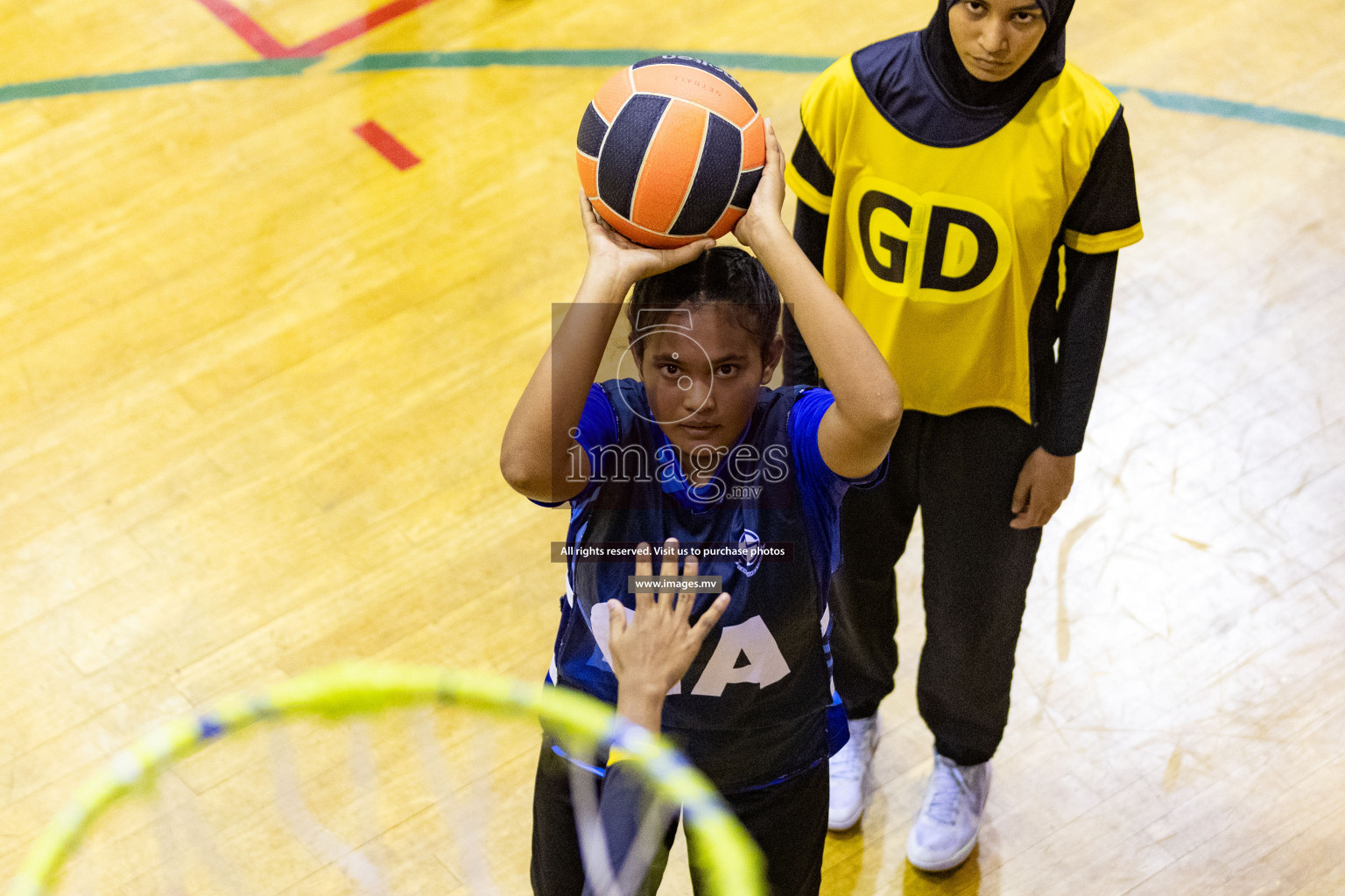 24th Interschool Netball Tournament 2023 was held in Social Center, Male', Maldives on 27th October 2023. Photos: Nausham Waheed / images.mv