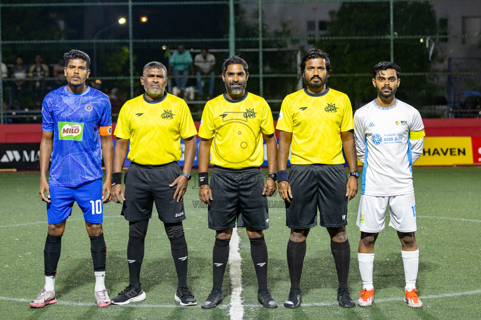 BCC vs Police Club in Day 9 of Office League 2025 was held on Thursday, 24th April 2025 in Hulhumale', Maldives. Photos: Mohamed Mahfooz Moosa / images.mv