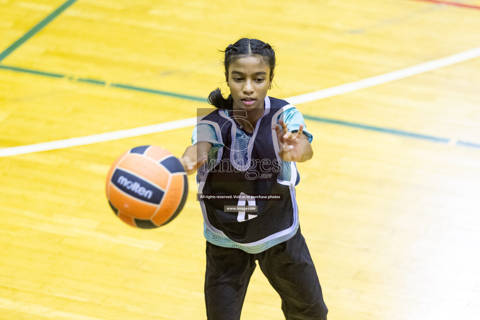 Final of 24th Interschool Netball Tournament 2023 was held in Social Center, Male', Maldives on 7th November 2023. Photos: Nausham Waheed / images.mv