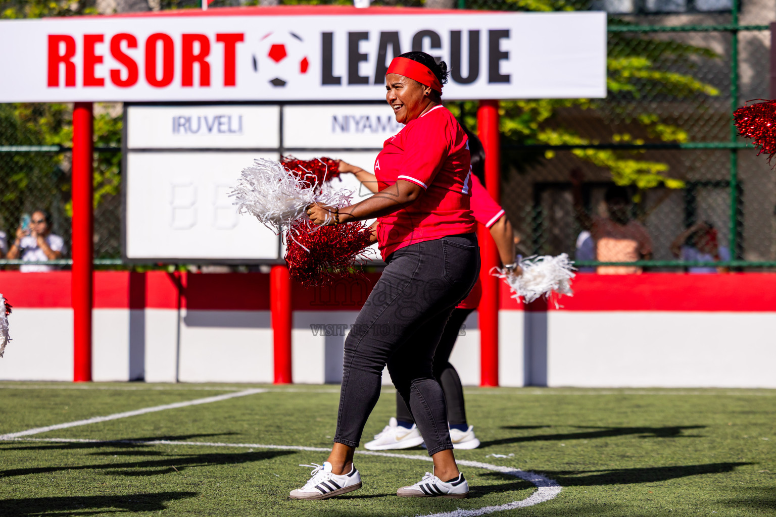 Niyama vs Iru Veli in Day 1 of Resort League 2025 (Dhaalu Zone) was held on Thursday, 15th May 2025 in Niyama Private island, Dhaalu Atoll, Maldives. Photos: Nausham Waheed / images.mv