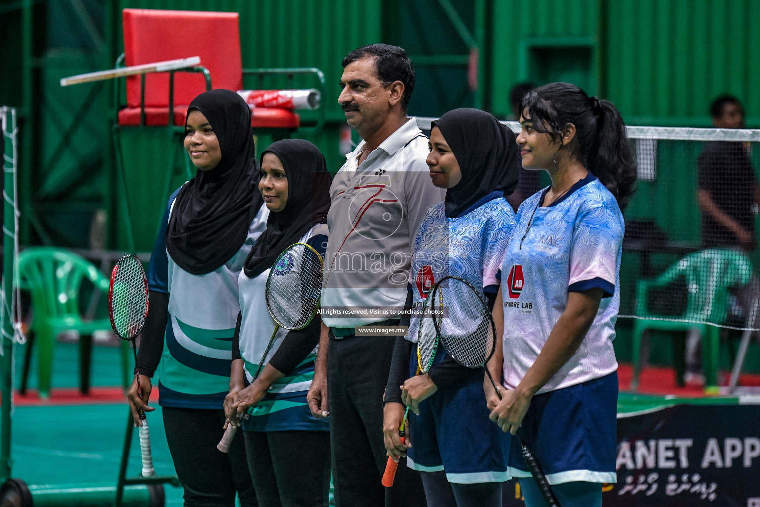Day 2 of 6th Office Company Badmintion Championship held in Male', Maldives Photos: Nausham Waheed / Images.mv