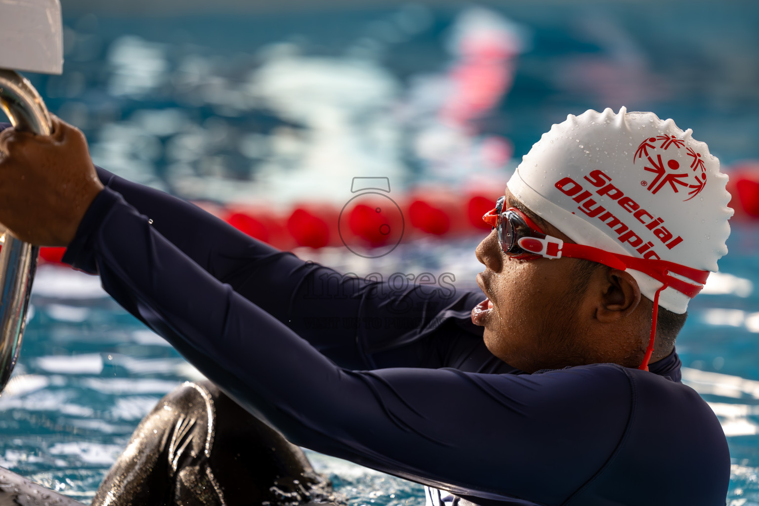 Day 2 of 20th BML Inter-school Swimming Competition 2024 held in Hulhumale', Maldives on Sunday, 13th October 2024. Photos: Ismail Thoriq / images.mv