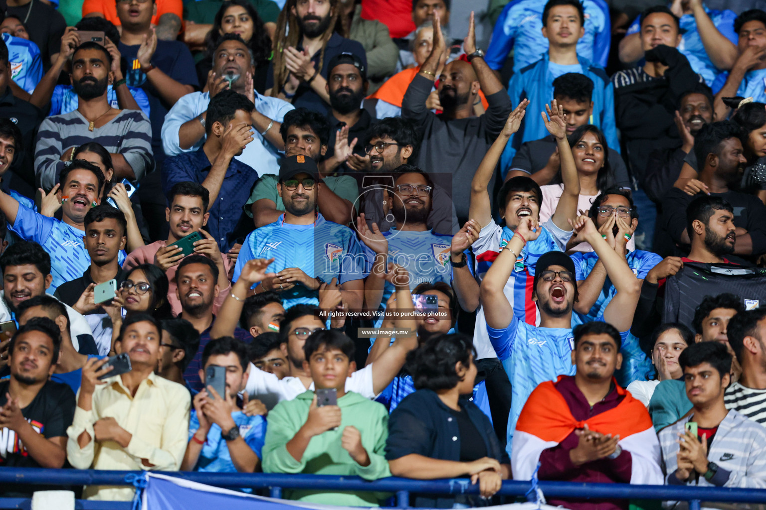 Kuwait vs India in the Final of SAFF Championship 2023 held in Sree Kanteerava Stadium, Bengaluru, India, on Tuesday, 4th July 2023. Photos: Nausham Waheed / images.mv