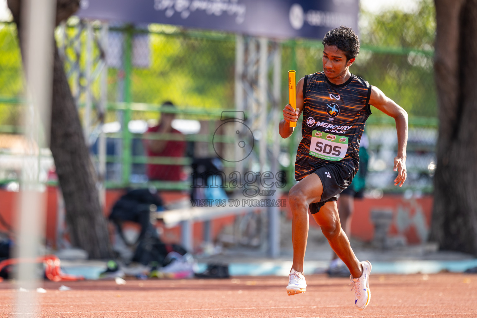 Day 2 of 12th Milo Association Championships was held in Ekuveni Track at Male', Maldives on Friday, 25th April 2025. Photos: Ismail Thoriq / images.mv