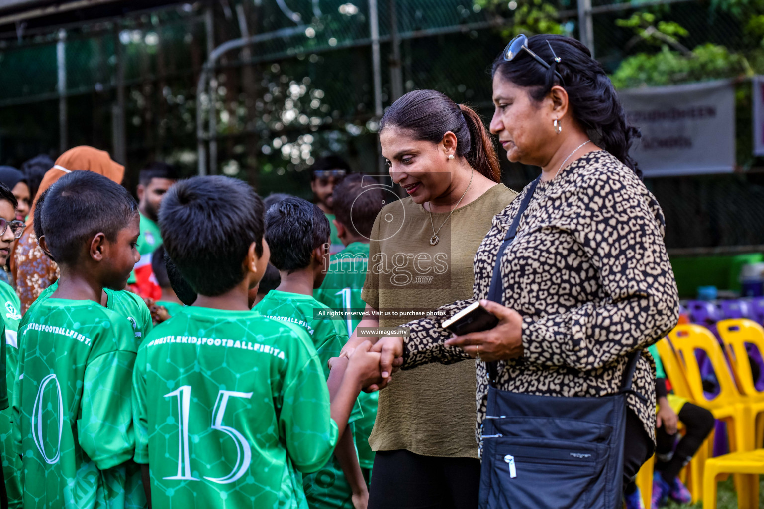 Day 1 of Milo Kids Football Fiesta 2022 was held in Male', Maldives on 19th October 2022. Photos: Nausham Waheed/ images.mv