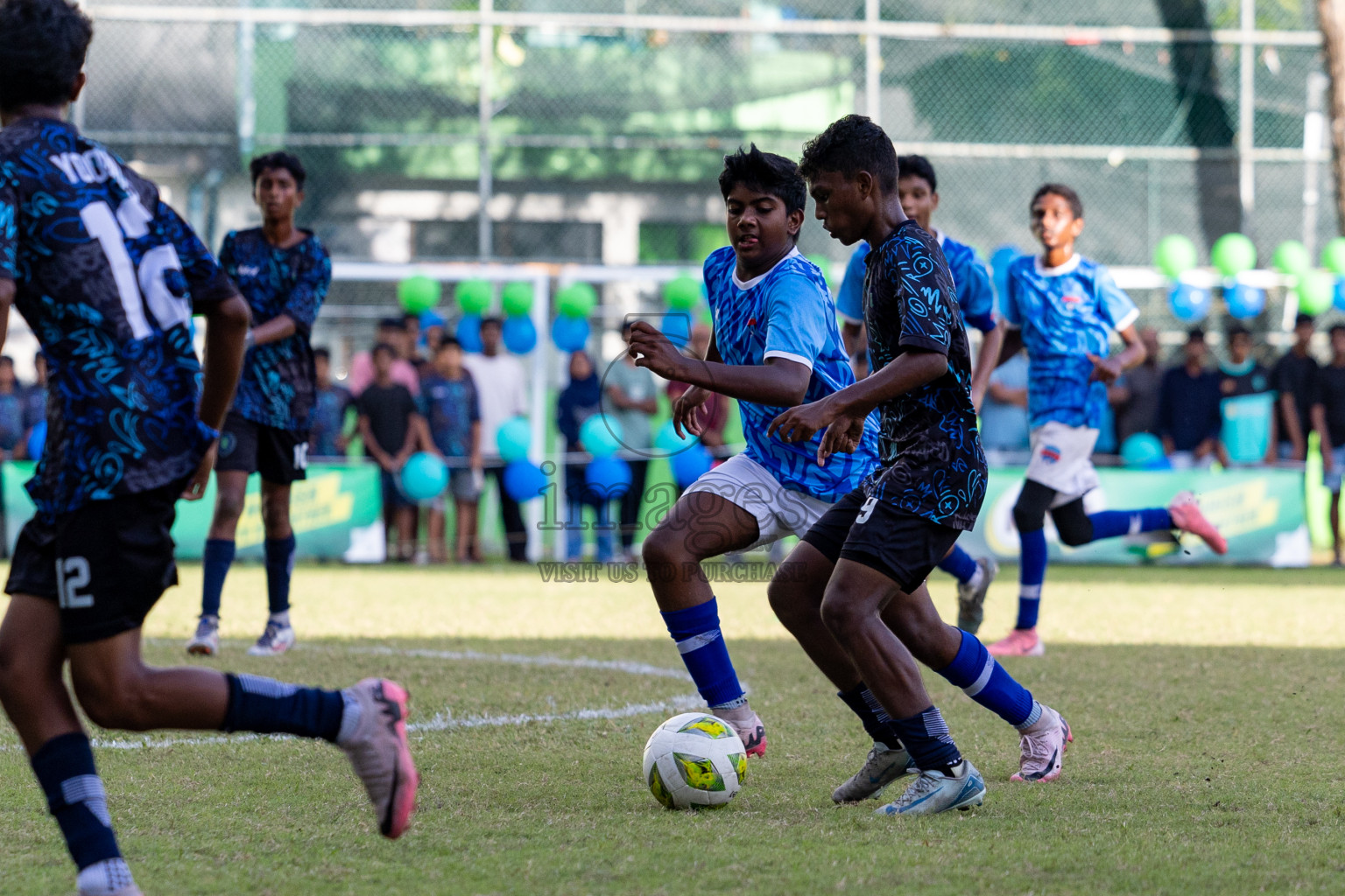 Day 4 of MILO Academy Championship 2024 (U-14) was held in Henveyru Stadium, Male', Maldives on Sunday, 3rd November 2024. Photos: Hassan Simah / Images.mv