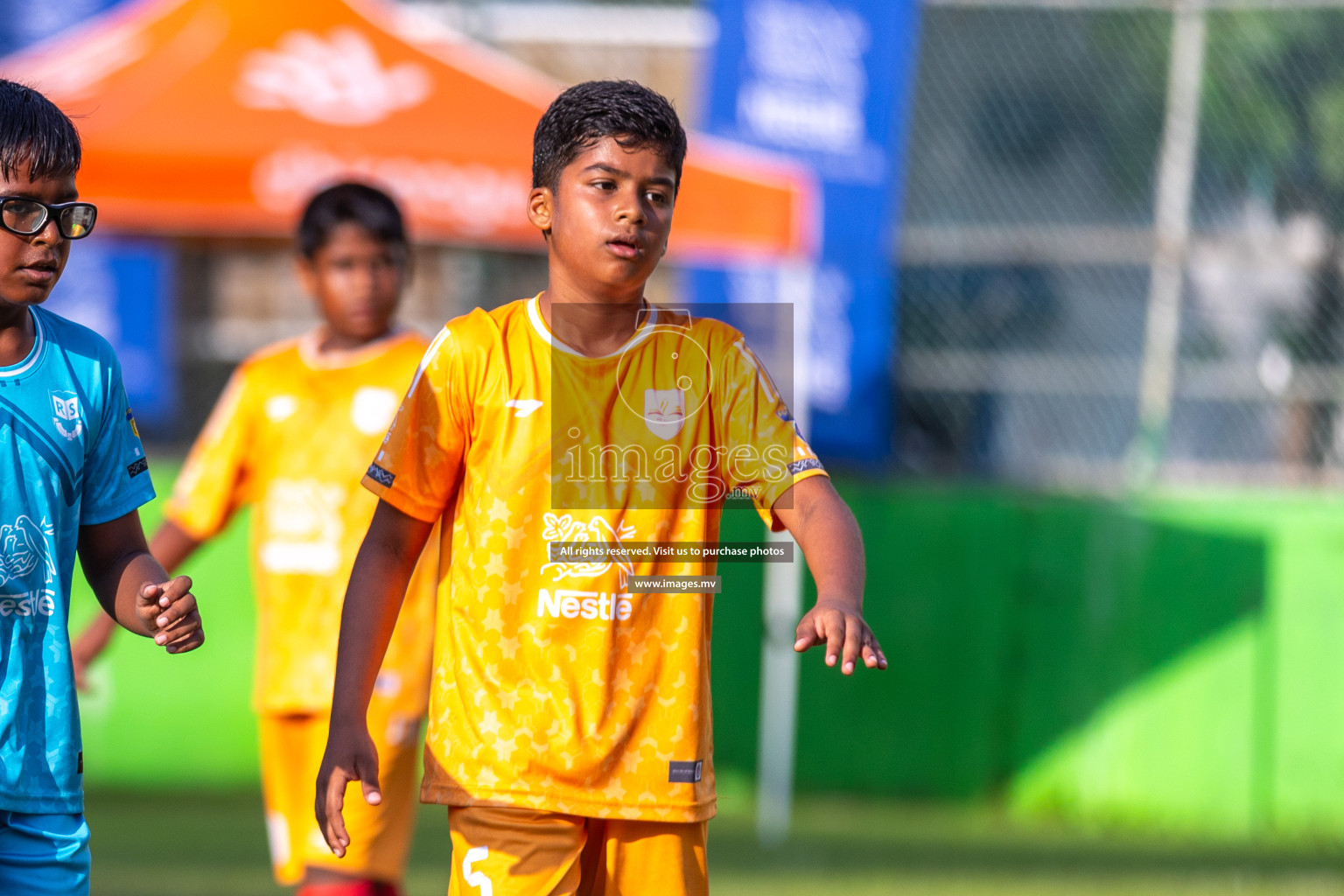 Day 2 of Nestle kids football fiesta, held in Henveyru Football Stadium, Male', Maldives on Thursday, 12th October 2023 Photos: Ismail Thoriq / Images.mv