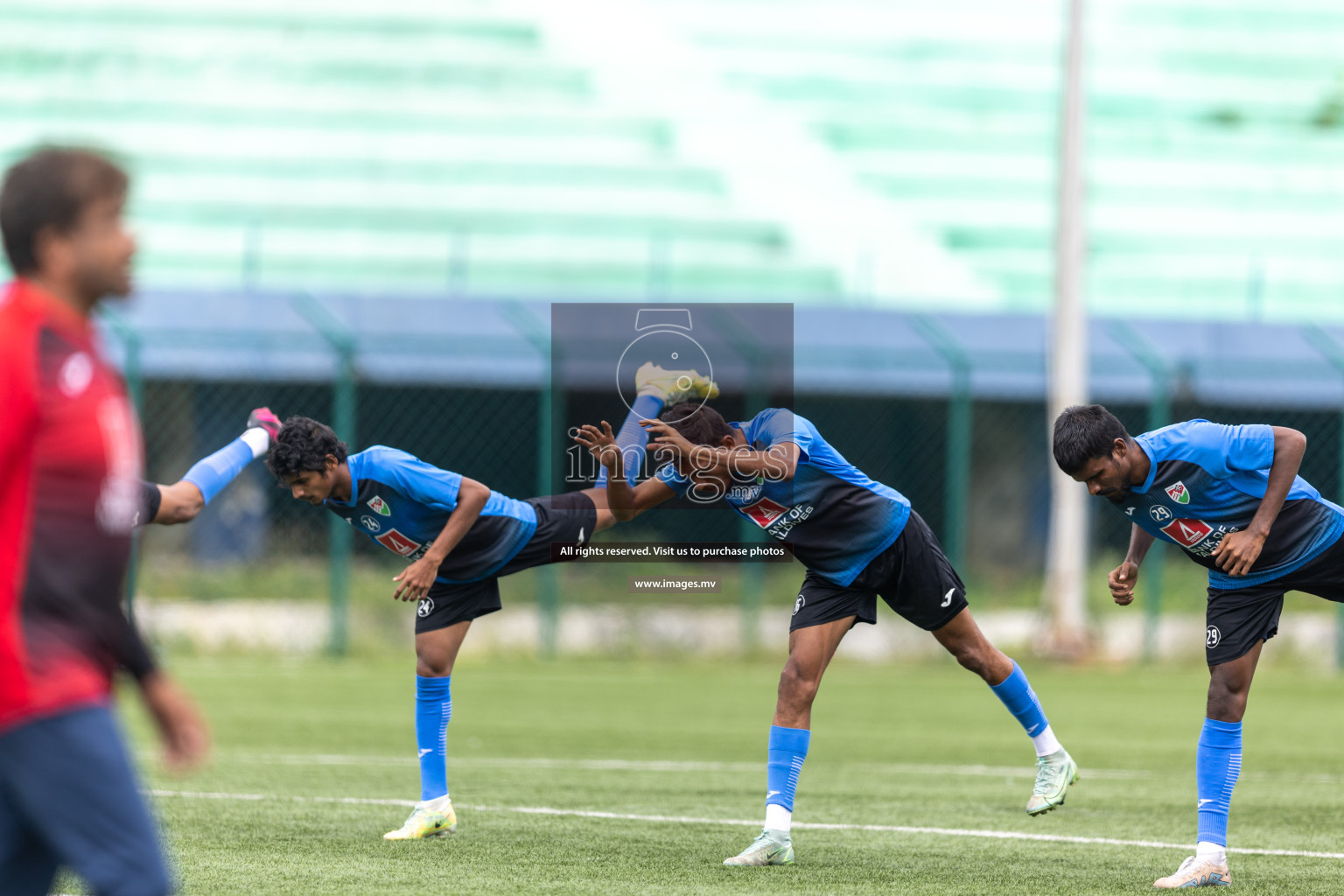 Maldives and Bangladesh Practice Sessions on 23 June 2023 before their match in Bangabandhu SAFF Championship 2023 held in Bengaluru Football Tournament