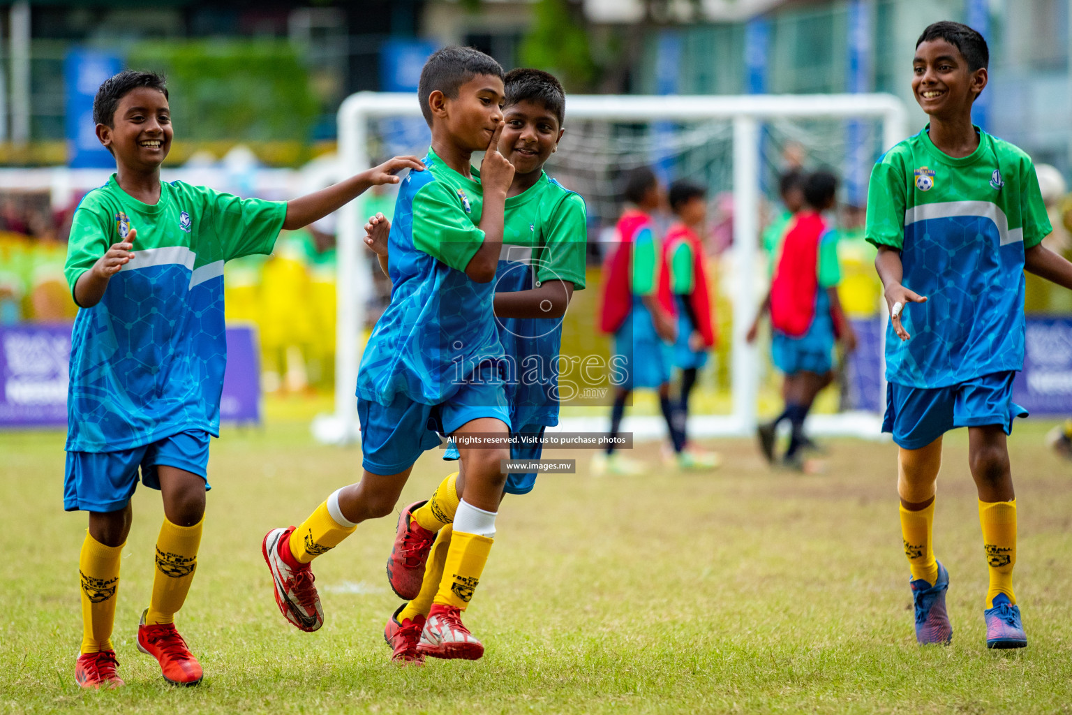 Day 4 of Milo Kids Football Fiesta 2022 was held in Male', Maldives on 22nd October 2022. Photos:Hassan Simah / images.mv