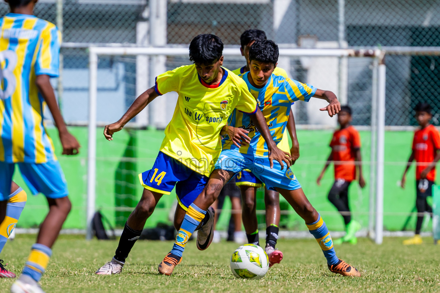 Day 1 of MILO Academy Championship 2024 held in Henveyru Stadium, Male', Maldives on Thursday, 31st October 2024. Photos by Nausham Waheed / Images.mv