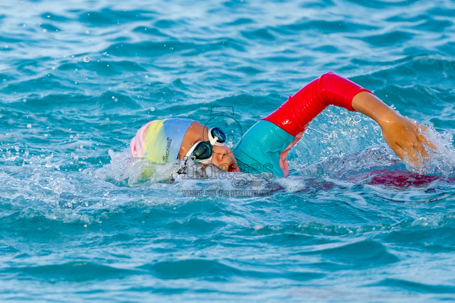 15th National Open Water Swimming Competition 2024 held in Kudagiri Picnic Island, Maldives on Saturday, 28th September 2024. Photos: Nausham Waheed / images.mv