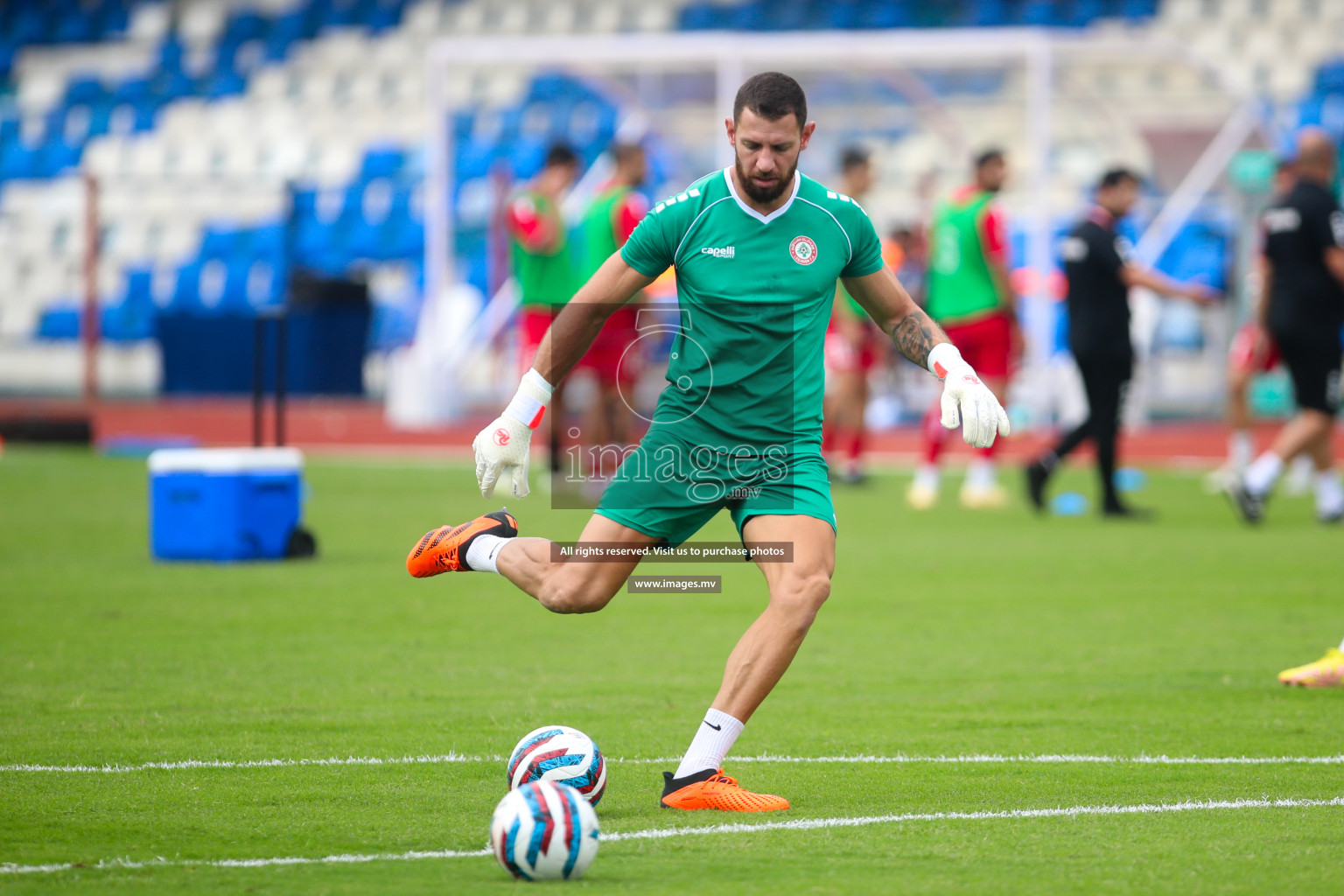 Lebanon vs Bangladesh on match day 2 of SAFF Championship 2023 held in Sree Kanteerava Stadium, Bengaluru, India, on Wednesday, 22st June 2023. Photos: Nausham Waheed / images.mv