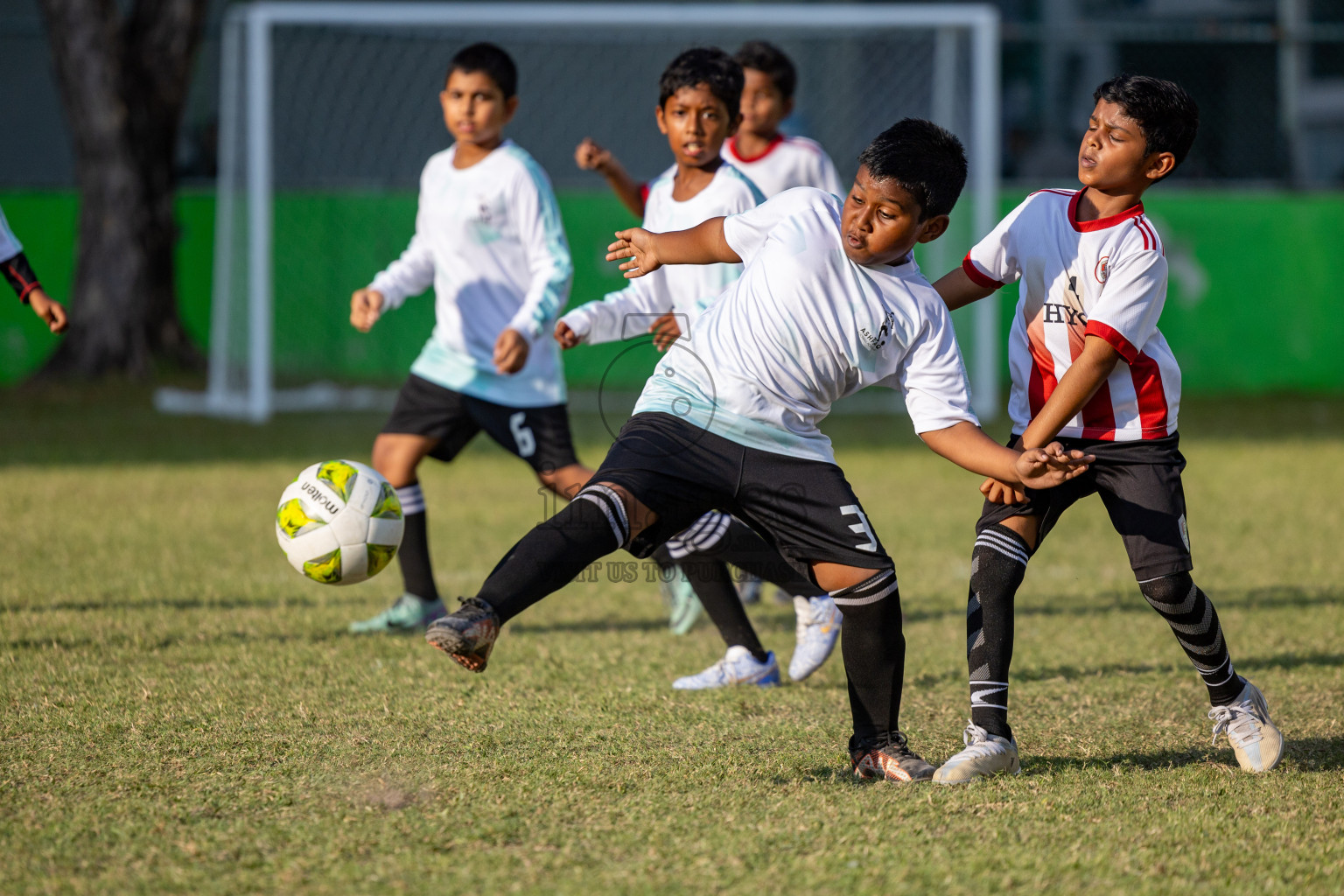 Day 2 of MILO Academy Championship 2025 was held on Friday, 14th February 2025 in Henveiru Stadium. 
Photos: Hassan Simah / Images.mv