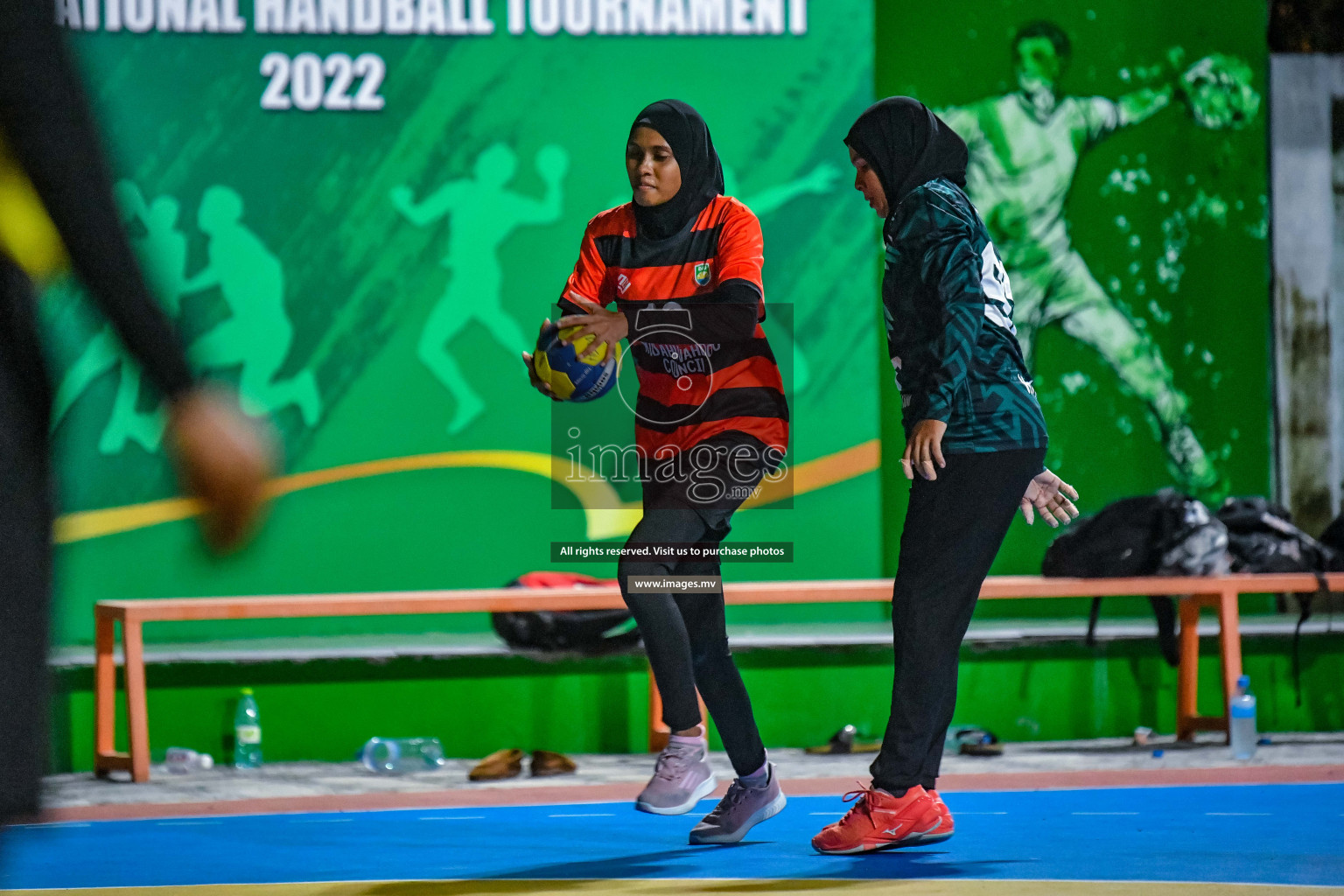 Milo 9th Handball Maldives Championship 2022 Day 1 held in Male', Maldives on 17th October 2022 Photos By: Nausham Waheed /images.mv