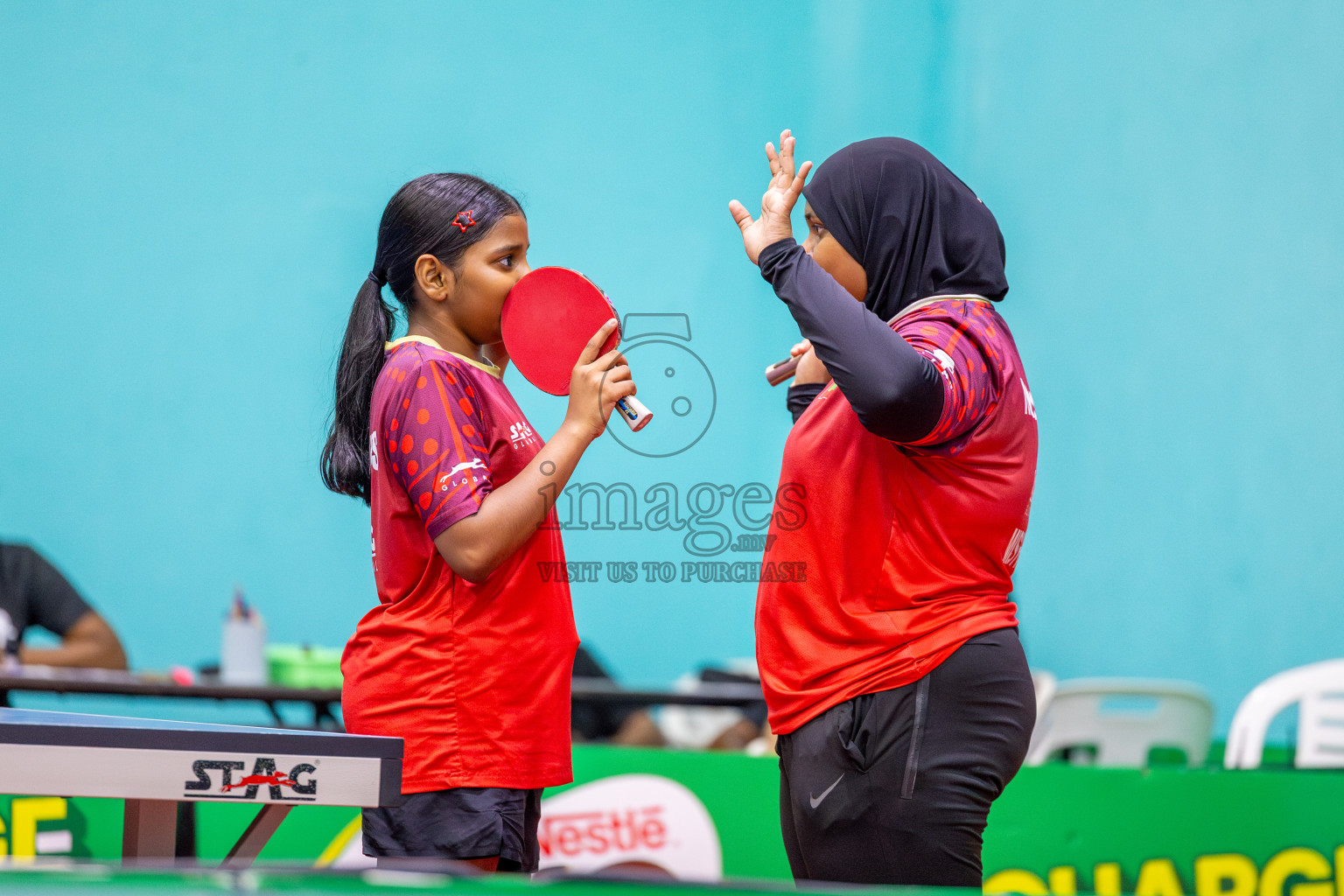 Day 7 of Interschool Table Tennis Tournament 2025 held at Male' TT Hall, Male', Maldives on Wednesday, 21st May 2025.
Photos by: Ismail Thoriq / images.mv