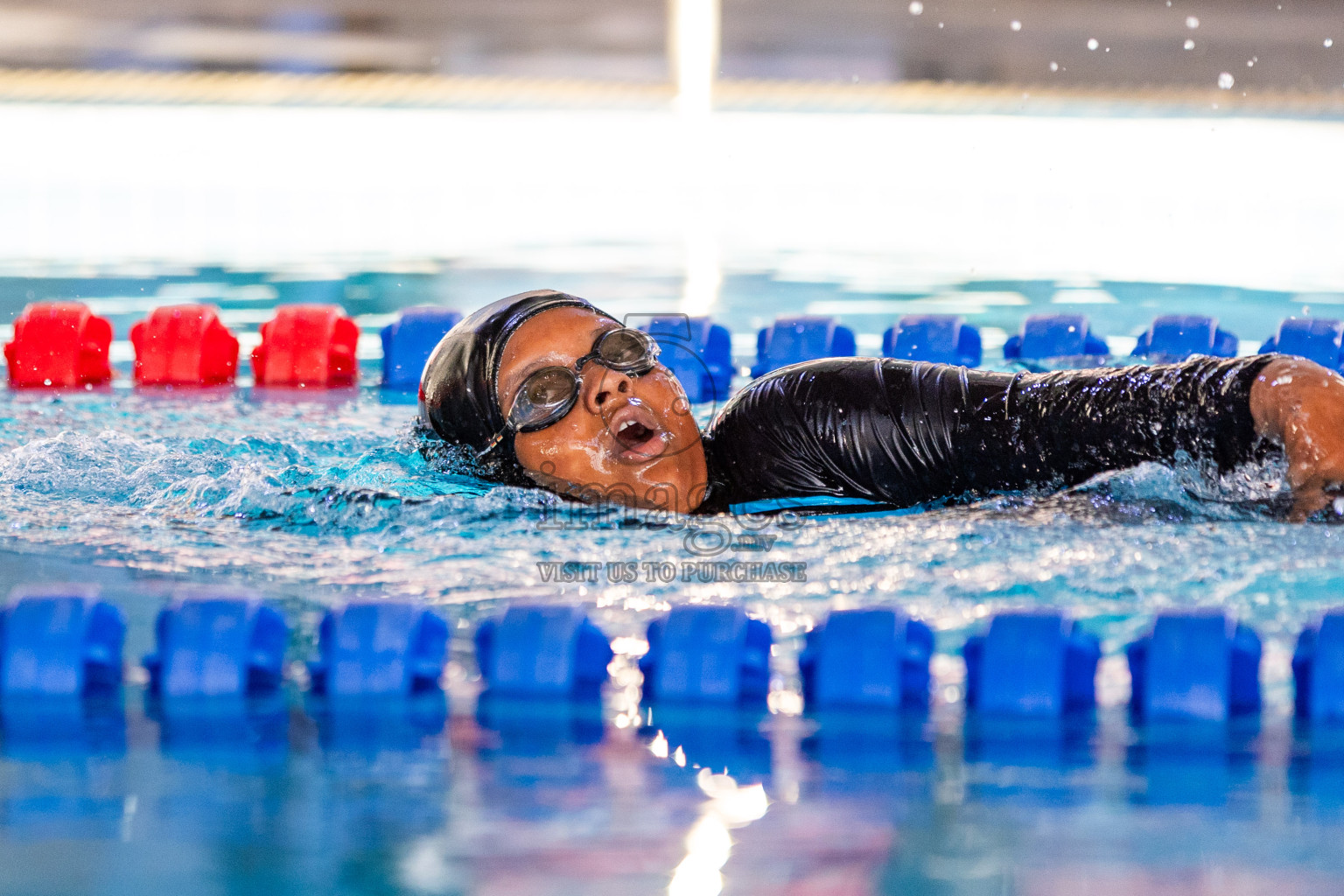 Day 6 of 4th National Kids Swimming Festival 2023 on 6th December 2023, held in Hulhumale', Maldives Photos: Nausham Waheed / Images.mv